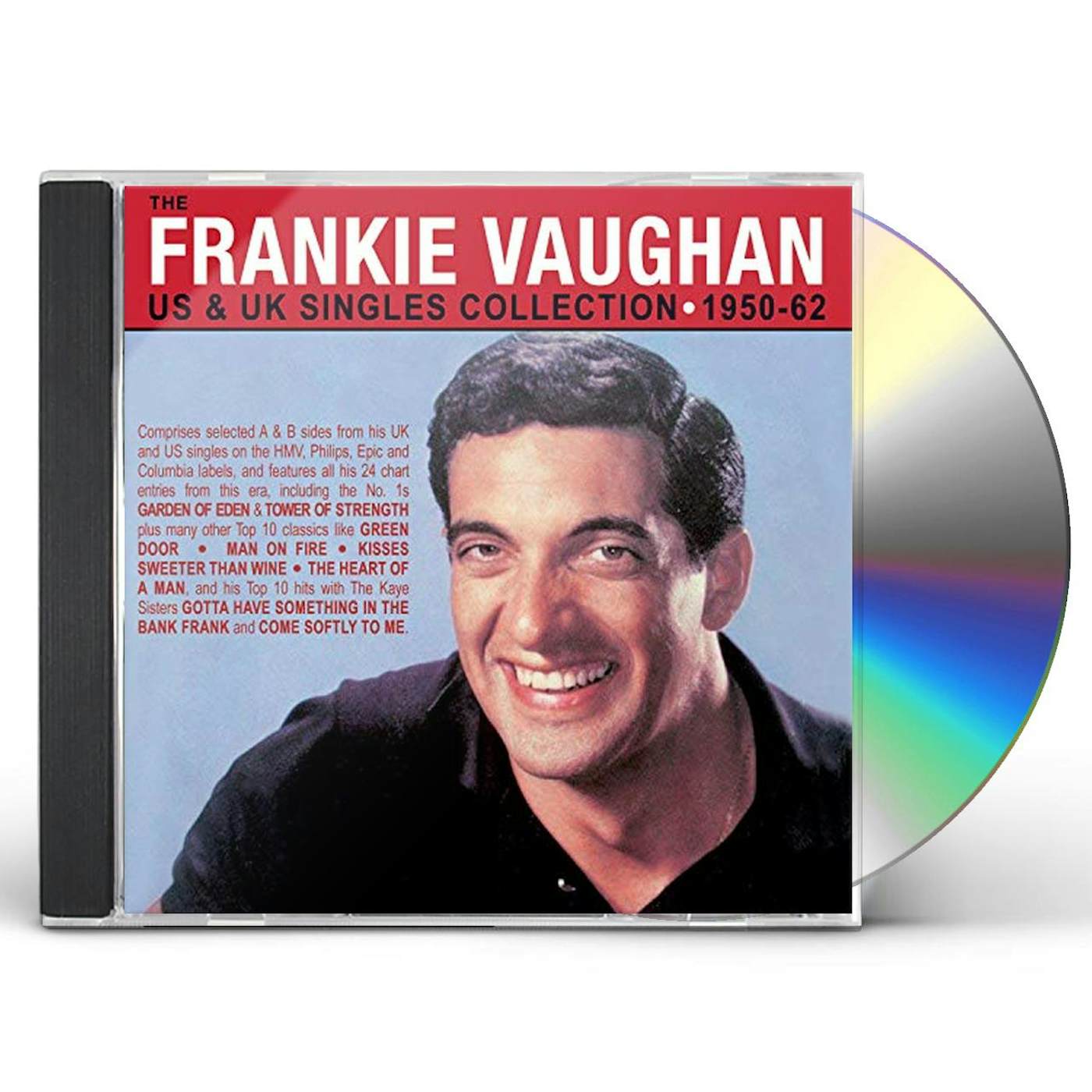 Frankie Vaughan US & UK SINGLES COLLECTION 1950-62 CD