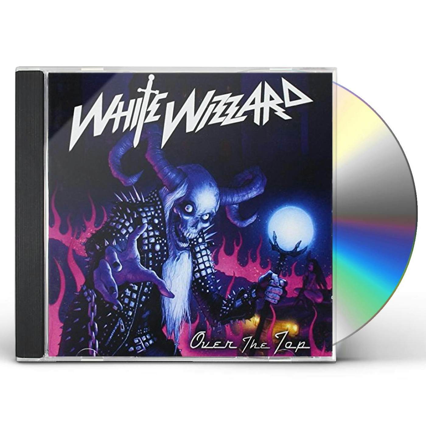 White Wizzard OVER THE TOP CD