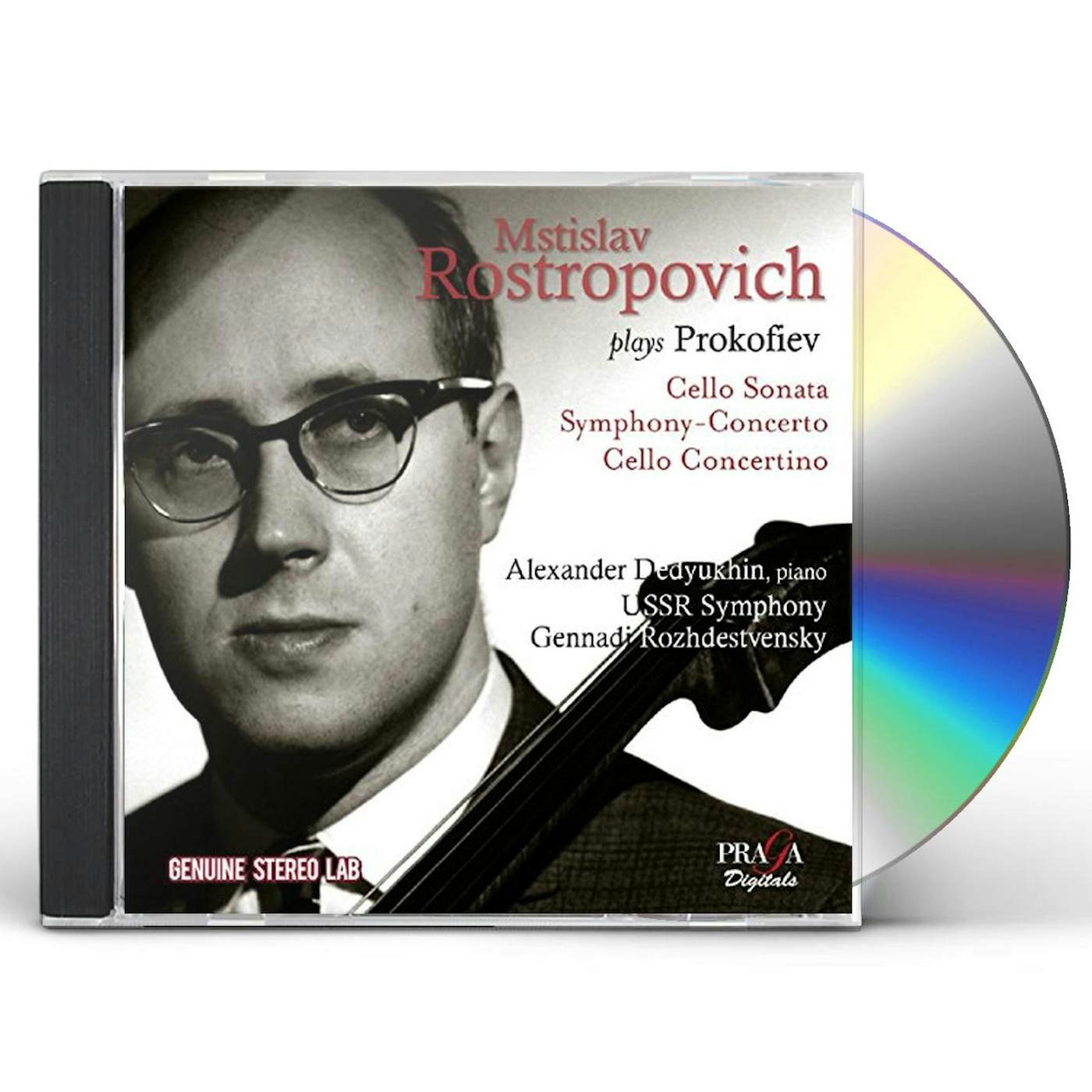 MSTISLAV ROSTROPOVICH PLAYS PROKOFIEV CD