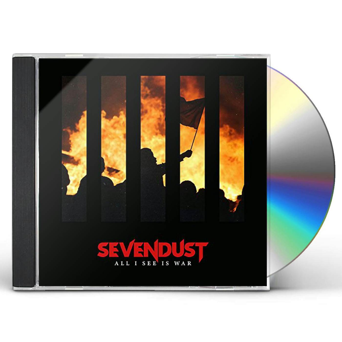 Sevendust ALL I SEE IS WAR CD