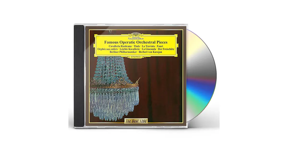 Herbert von Karajan FAVORITE OPERATIC ORCHESTRAL WORKS CD