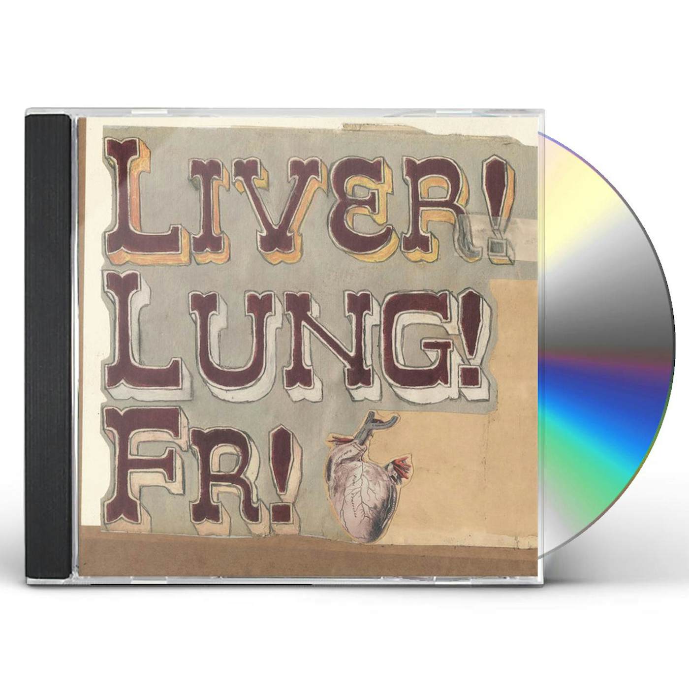 Frightened Rabbit LIVER LUNG FR CD