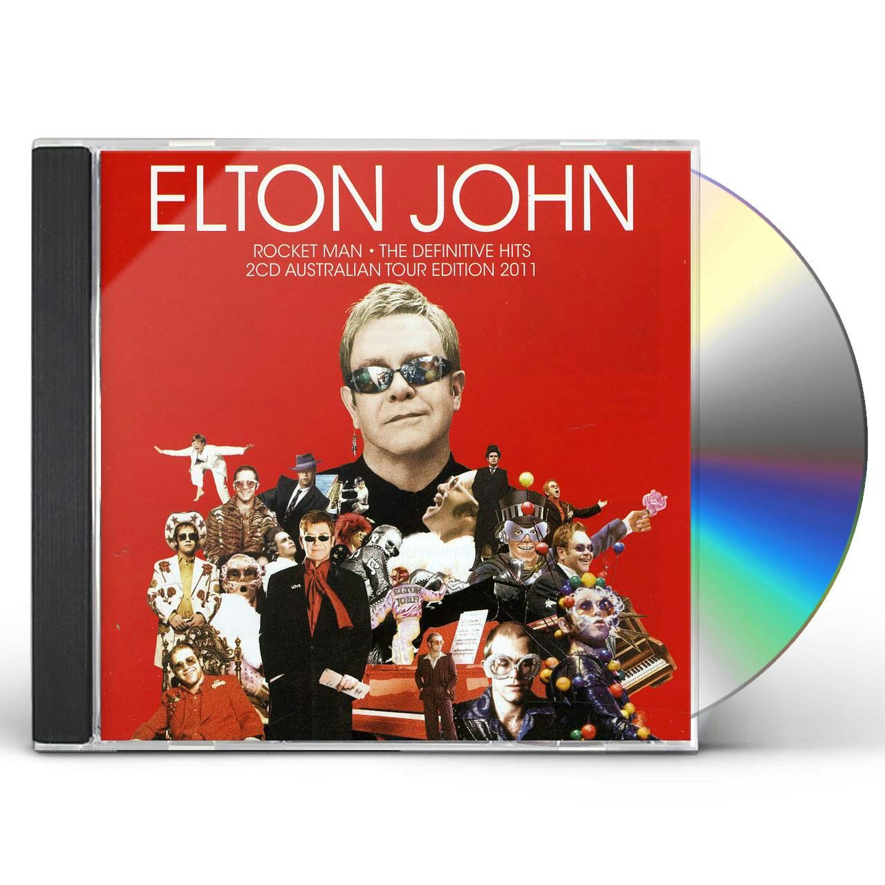 elton john rocket man album cover