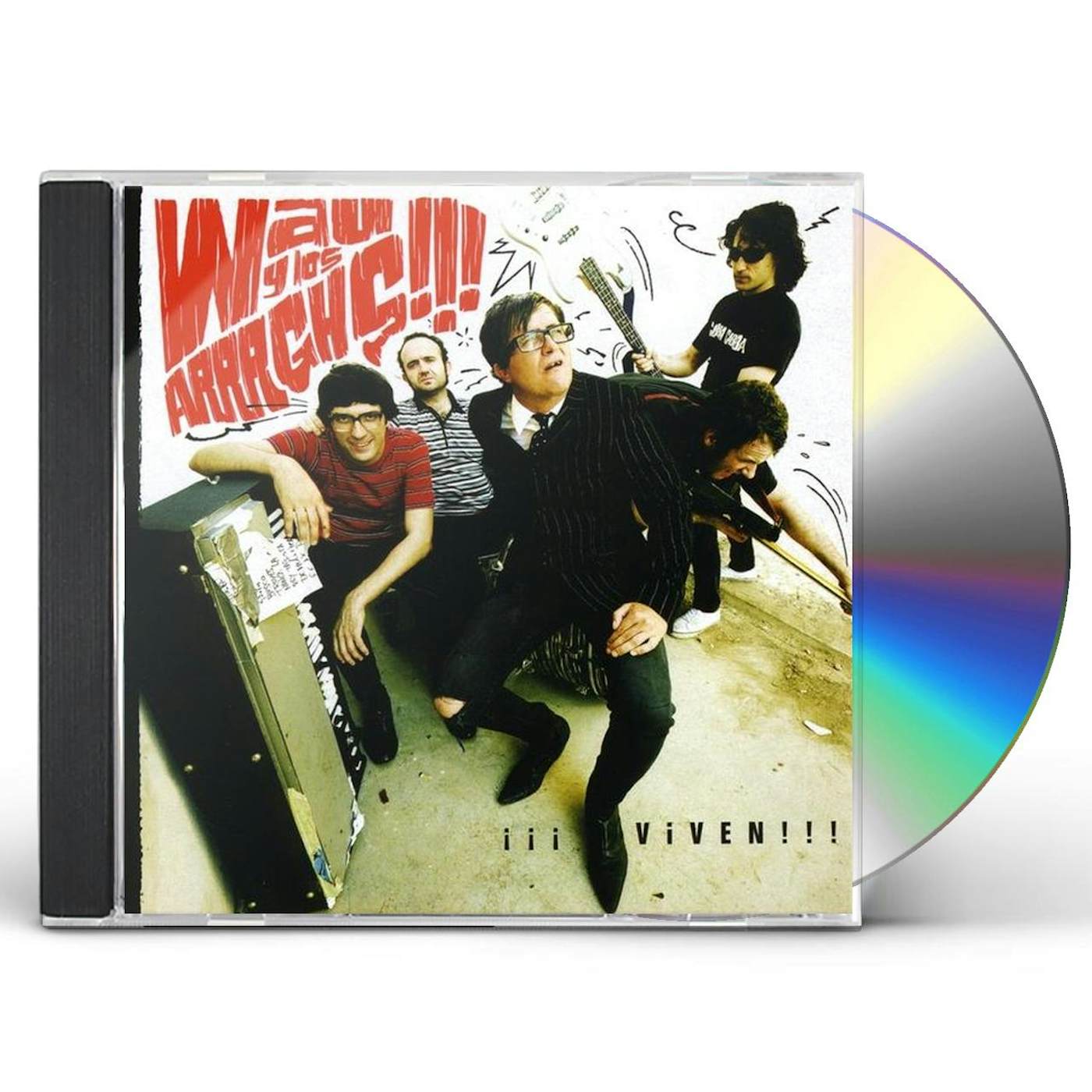 Wau y Los Arrrghs VIVEN CD