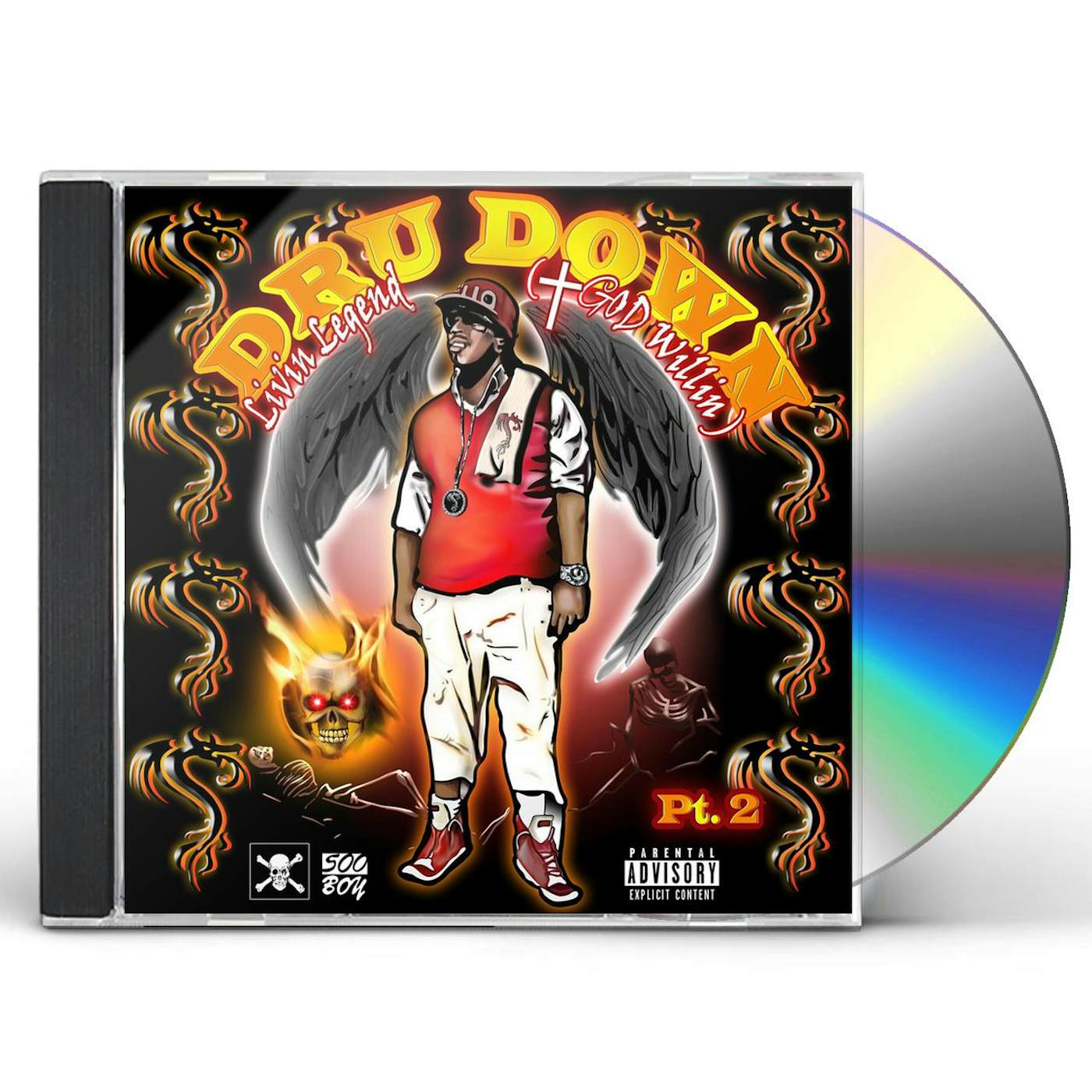 Dru Down LIVIN LEGEND (GOD WILLIN) PART 2 CD