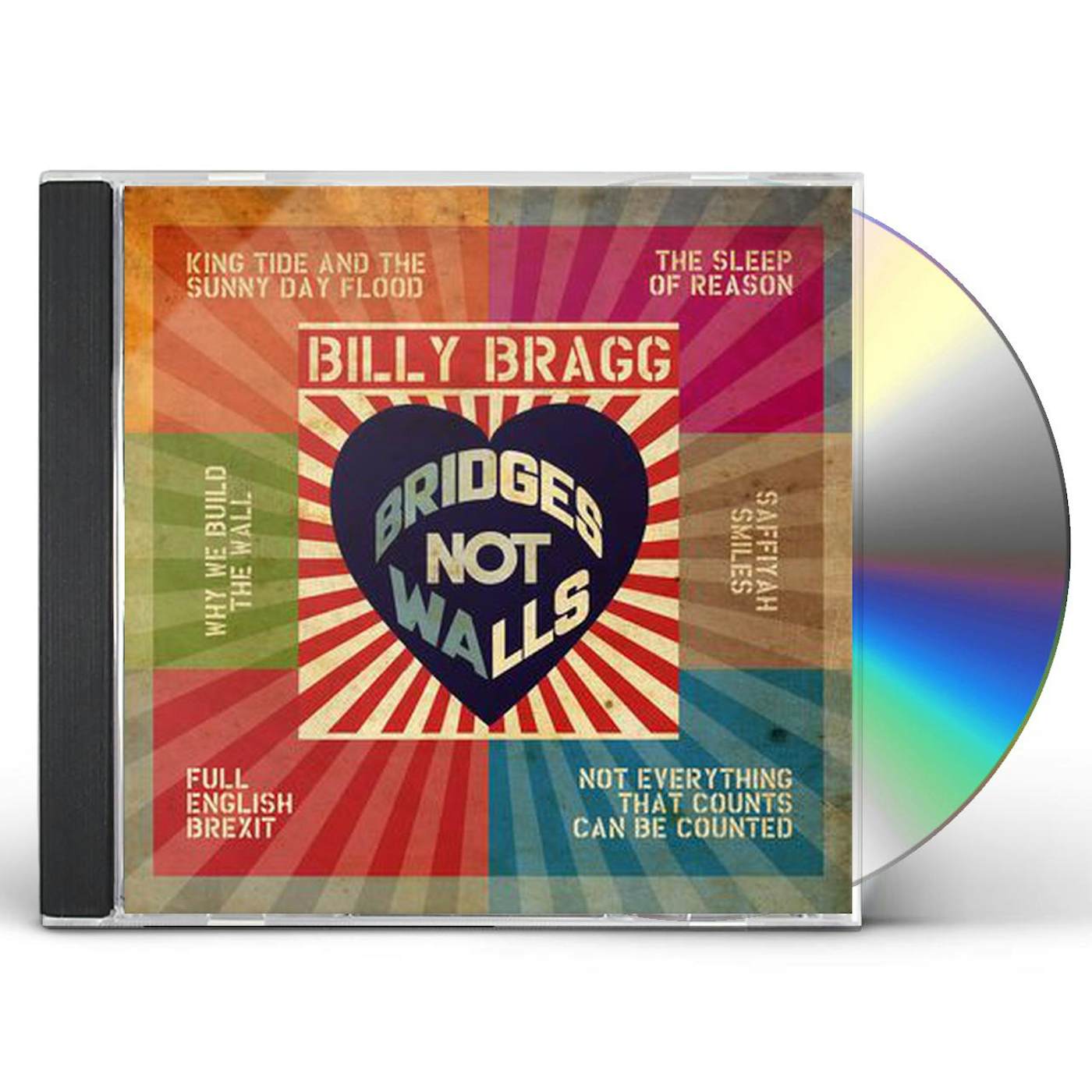 Billy Bragg BRIDGES NOT WALLS CD