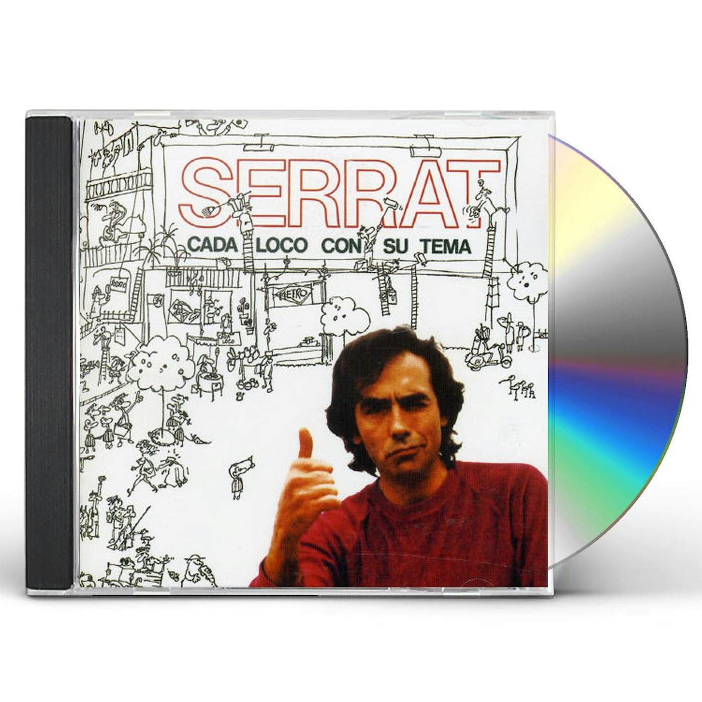 Joan Manuel Serrat CADA LOCO CON SU TEMA CD