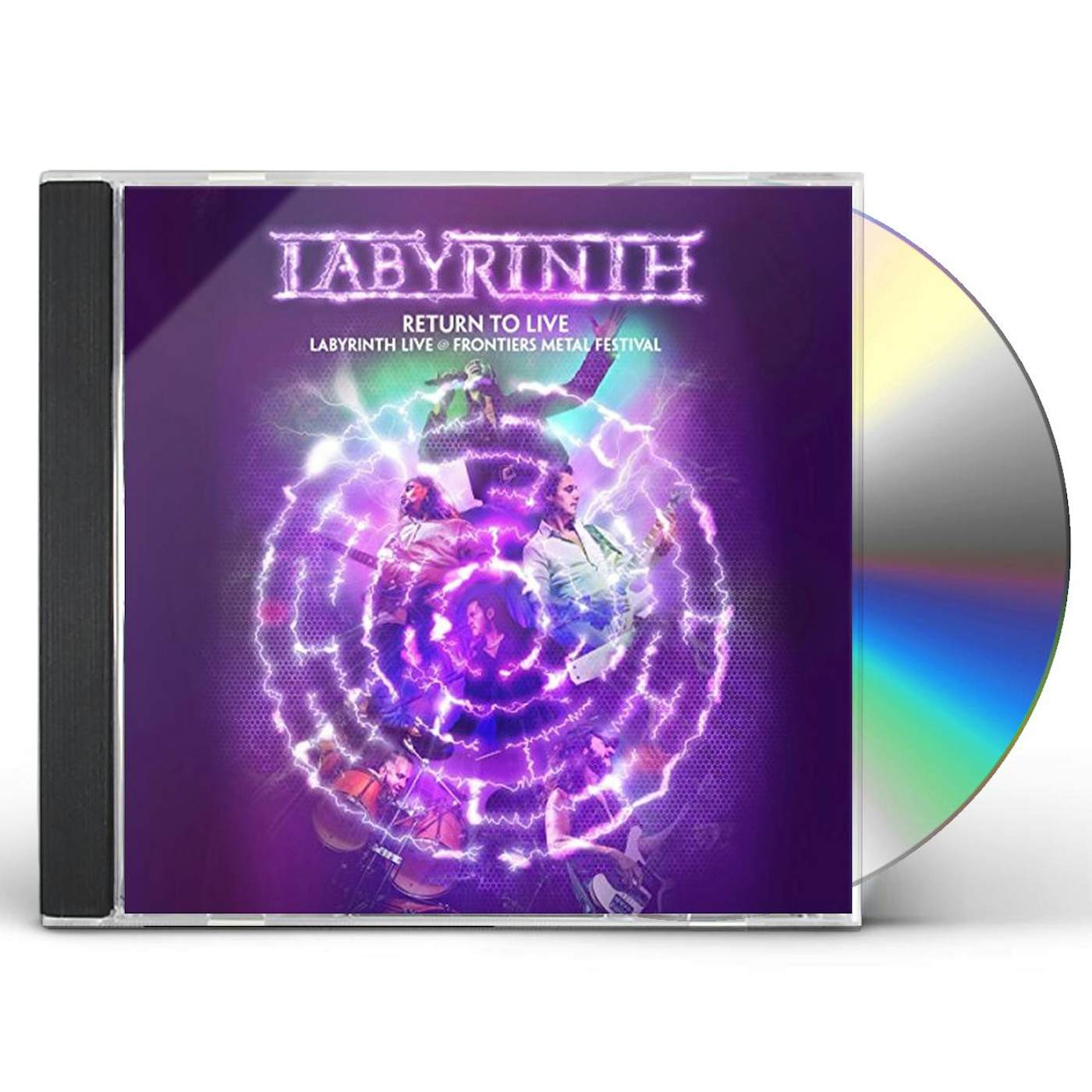 Labyrinth RETURN TO LIVE CD