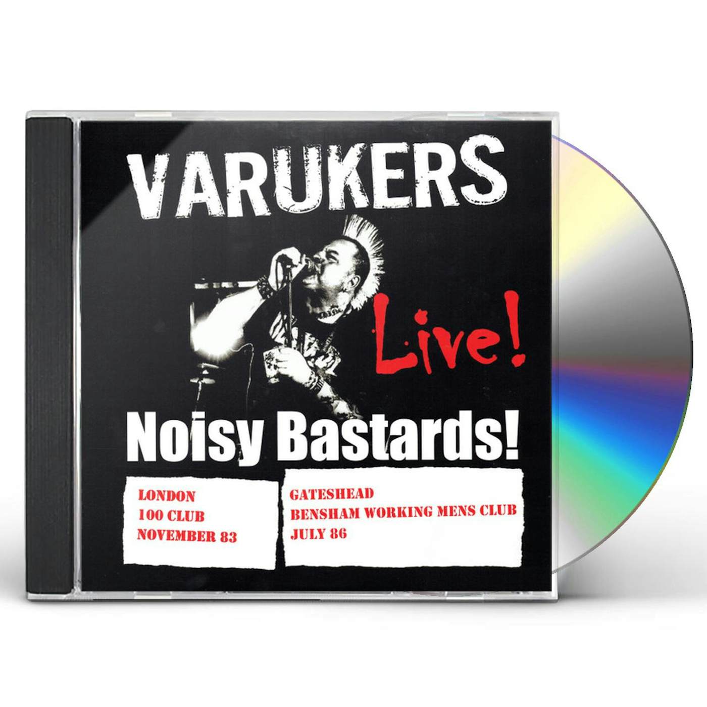 The Varukers NOISY BASTARDS CD