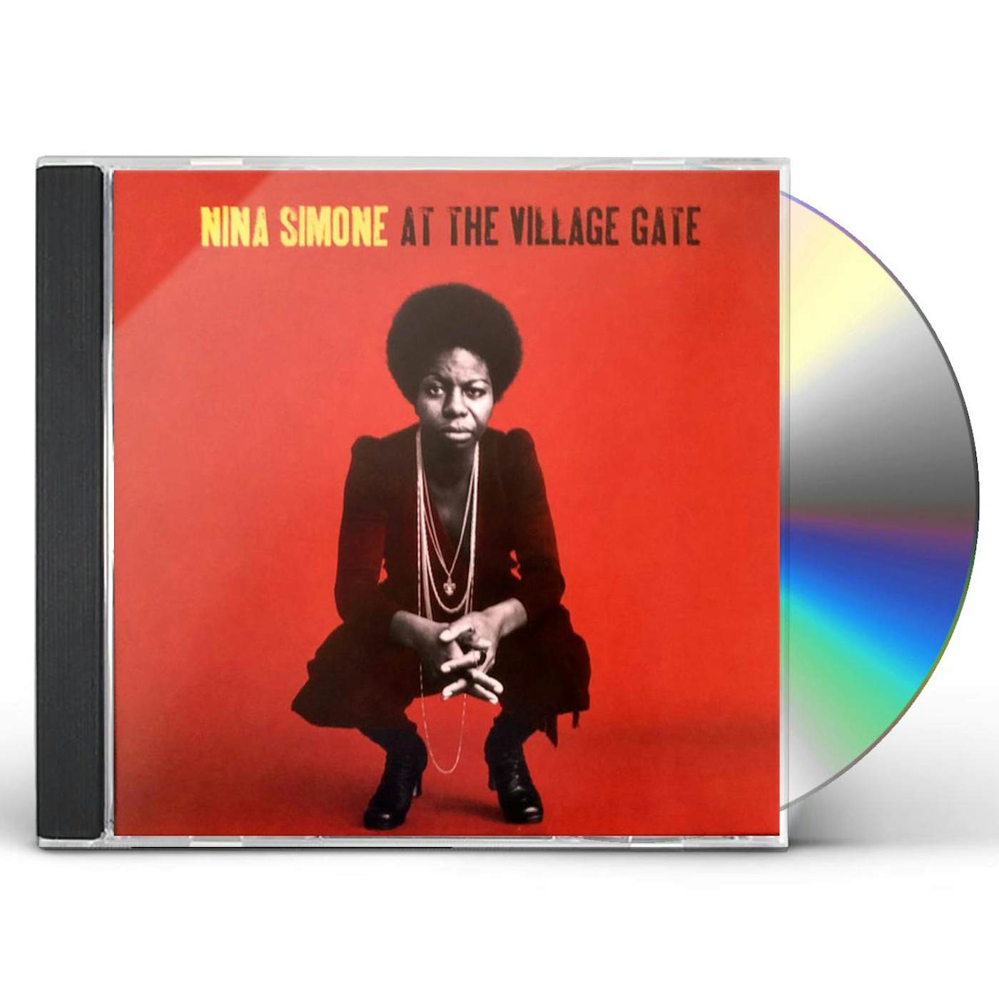 Nina Simone AT VILLAGE GATE (BLUE VINYL) Vinyl Record