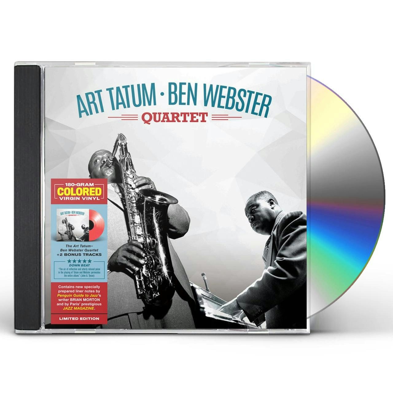 Art Tatum & Ben Webster QUARTET Vinyl Record