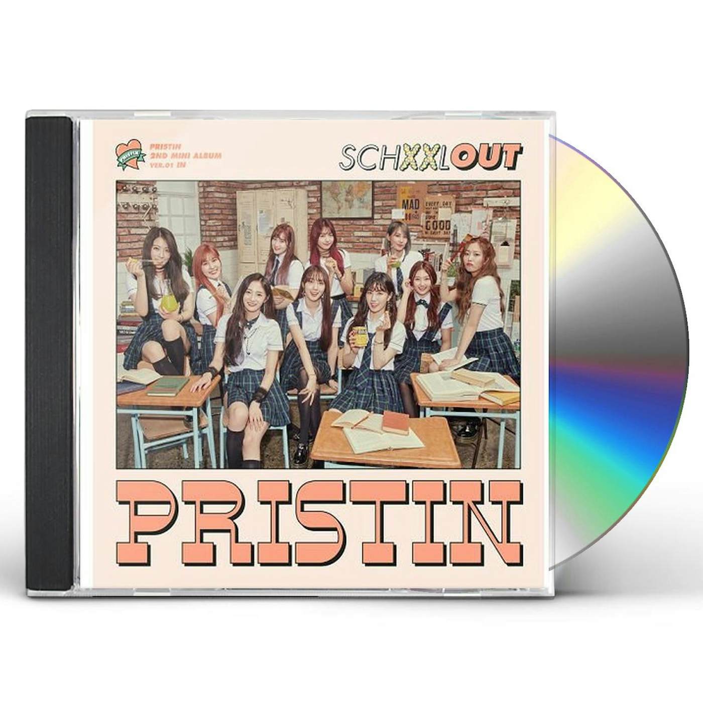 PRISTIN SCHXXL OUT (IN VERSION) CD