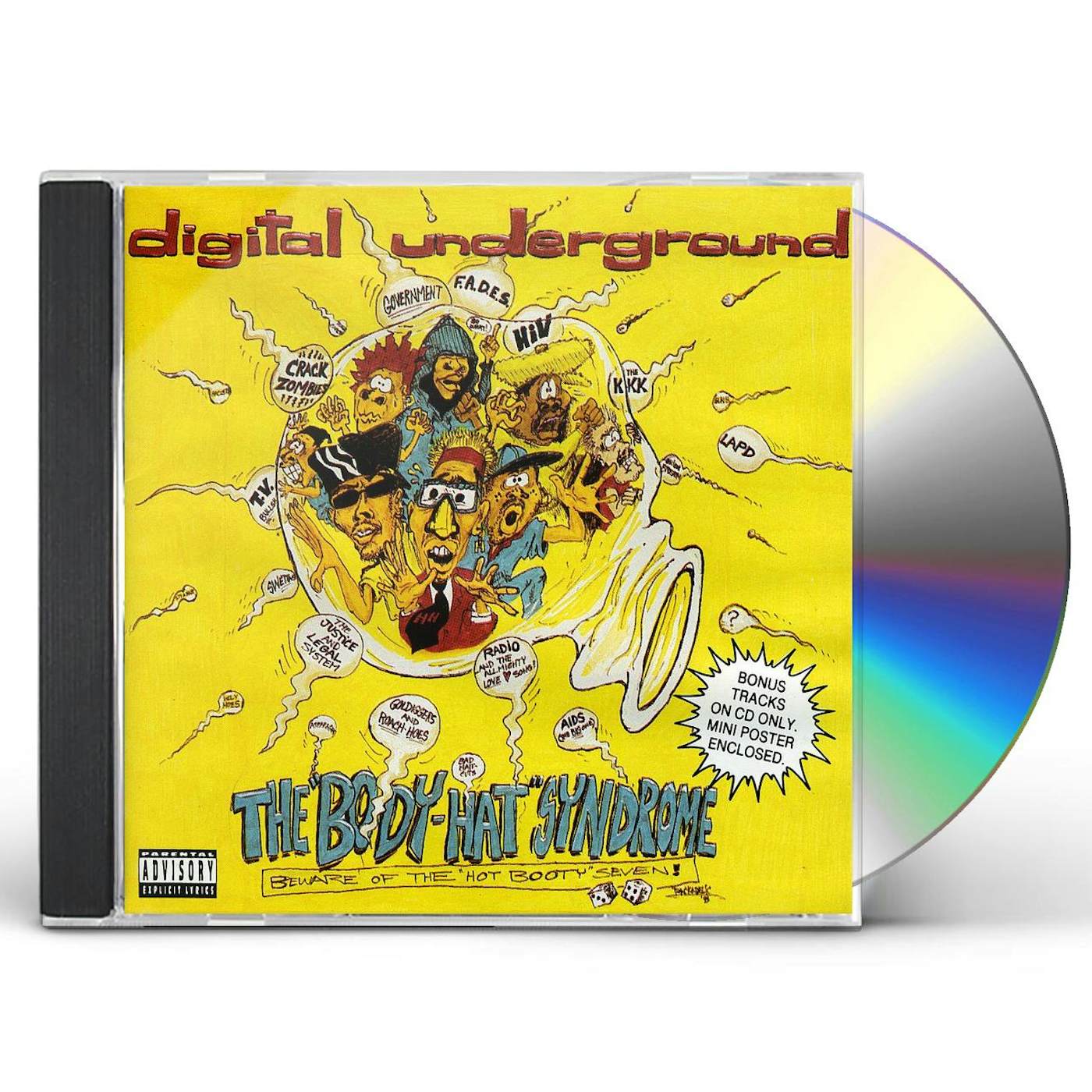 Digital Underground BODY HAT SYNDROME CD