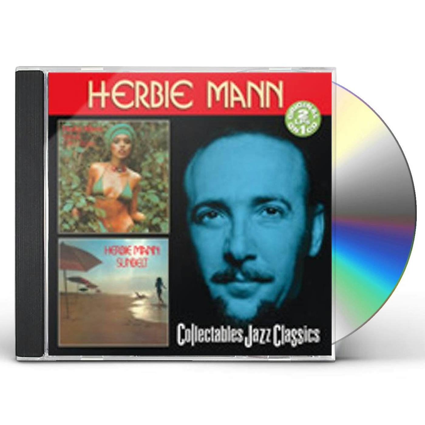 Herbie Mann BRAZIL: ONCE AGAIN / SUNBELT CD