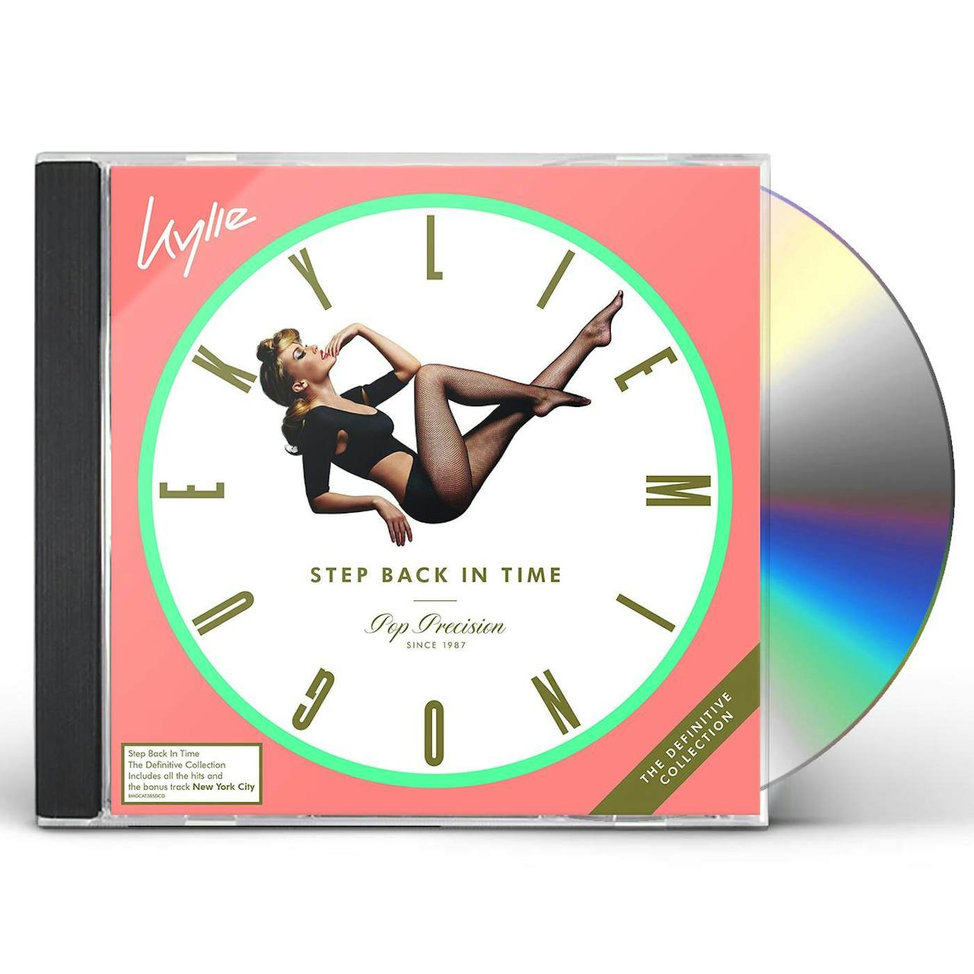 Kylie Minogue STEP BACK IN TIME: THE DEFINITIVE COLLECTION (DELUXE 2CD/BOOK) CD