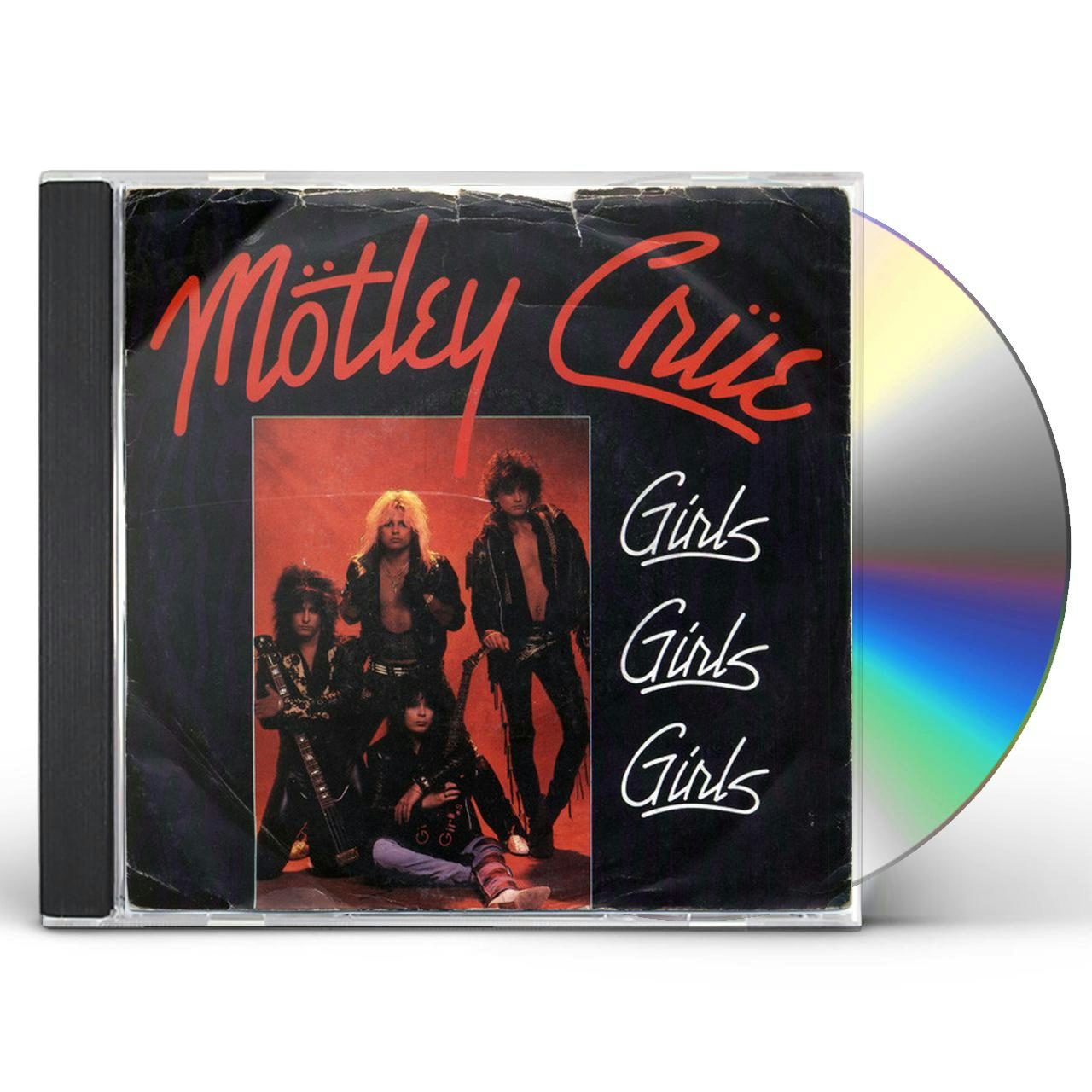 Mötley Crüe - Keyring Schlüsselanhänger - Girls, Girls, Girls Logo (in