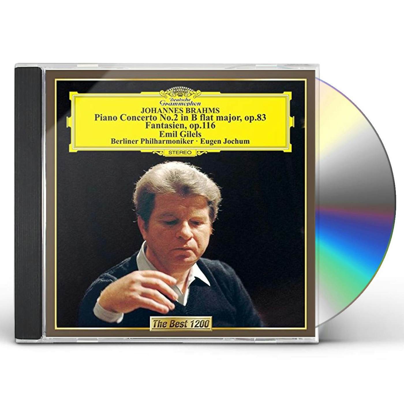 Emil Gilels BRAHMS: PIANO CONCERTO NO. 2. FANTASY CD