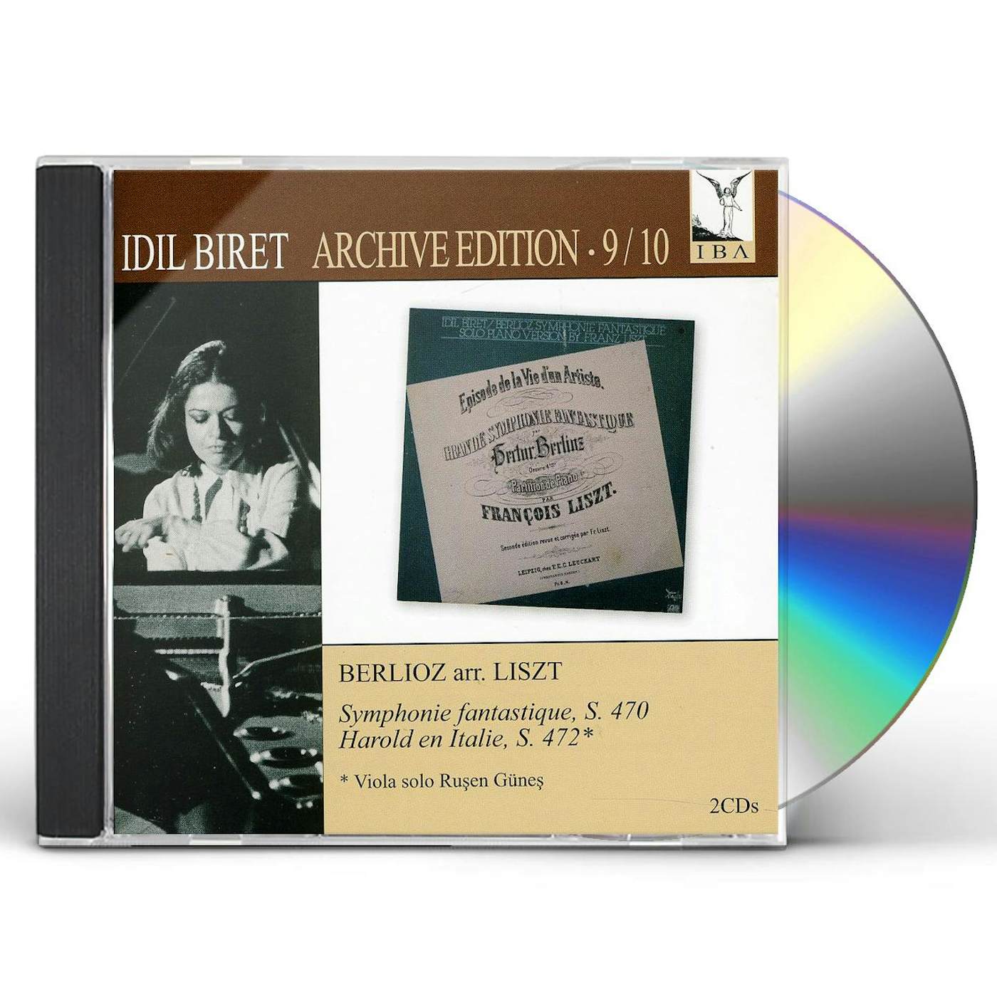 Berlioz SYMPHONIE FANTASTIQUE / HAROLD EN ITALIE CD