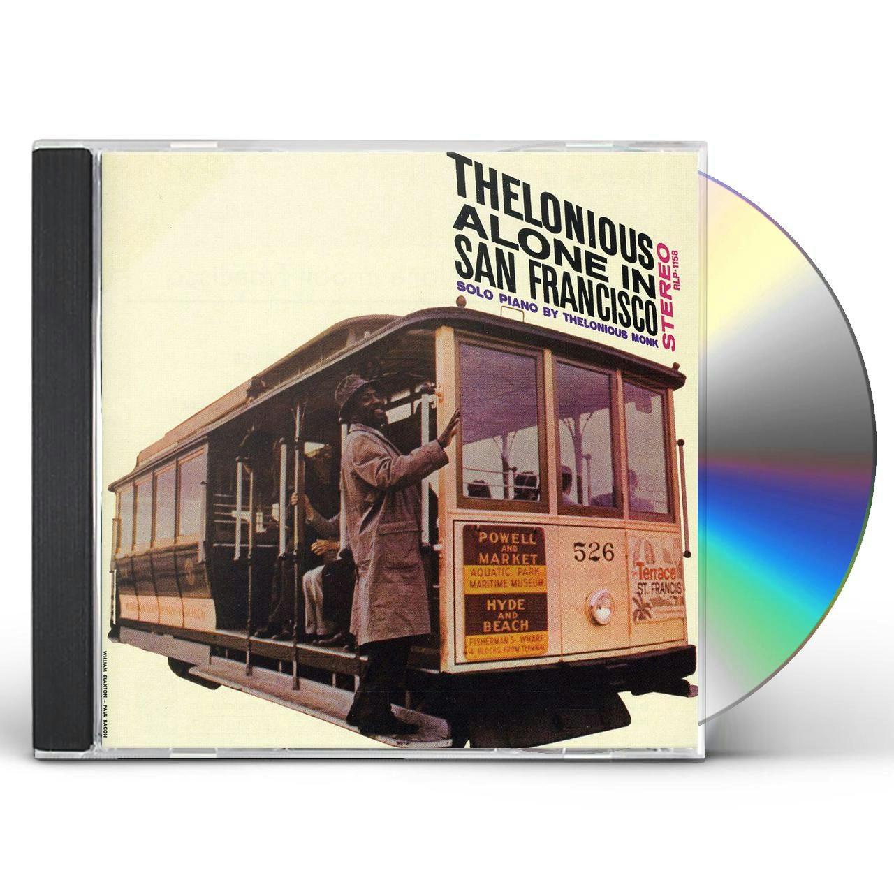 Thelonious Monk ALONE IN SAN FRANCISCO CD