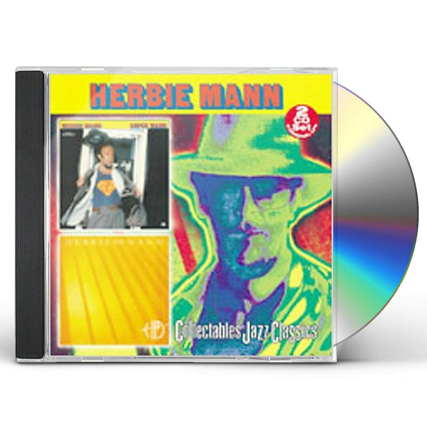 Herbie Mann SUPER MANN / YELLOW FEVER CD