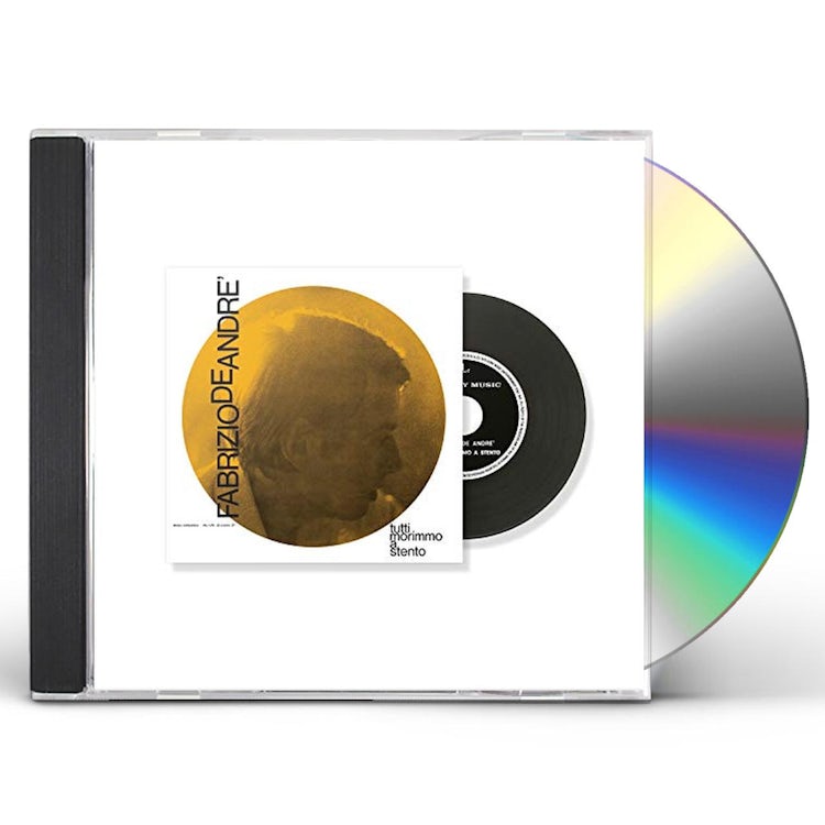 Fabrizio De André TUTTI MORIMMO A STENTO CD Fabrizio De André TUTTI MORIMMO A STENTO CD