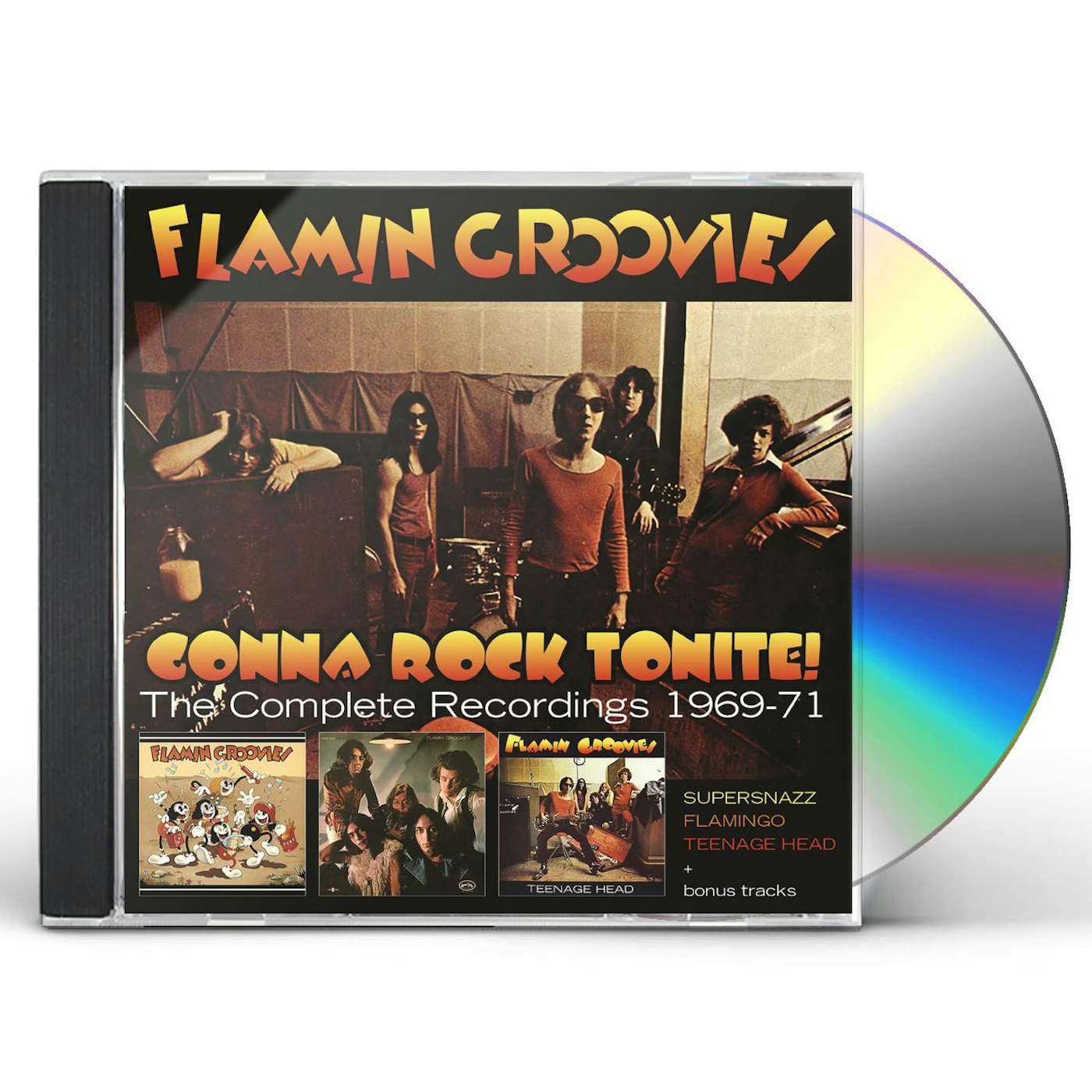 Flamin' Groovies GONNA ROCK TONITE: COMPLETE RECORDINGS 1969-1971 CD