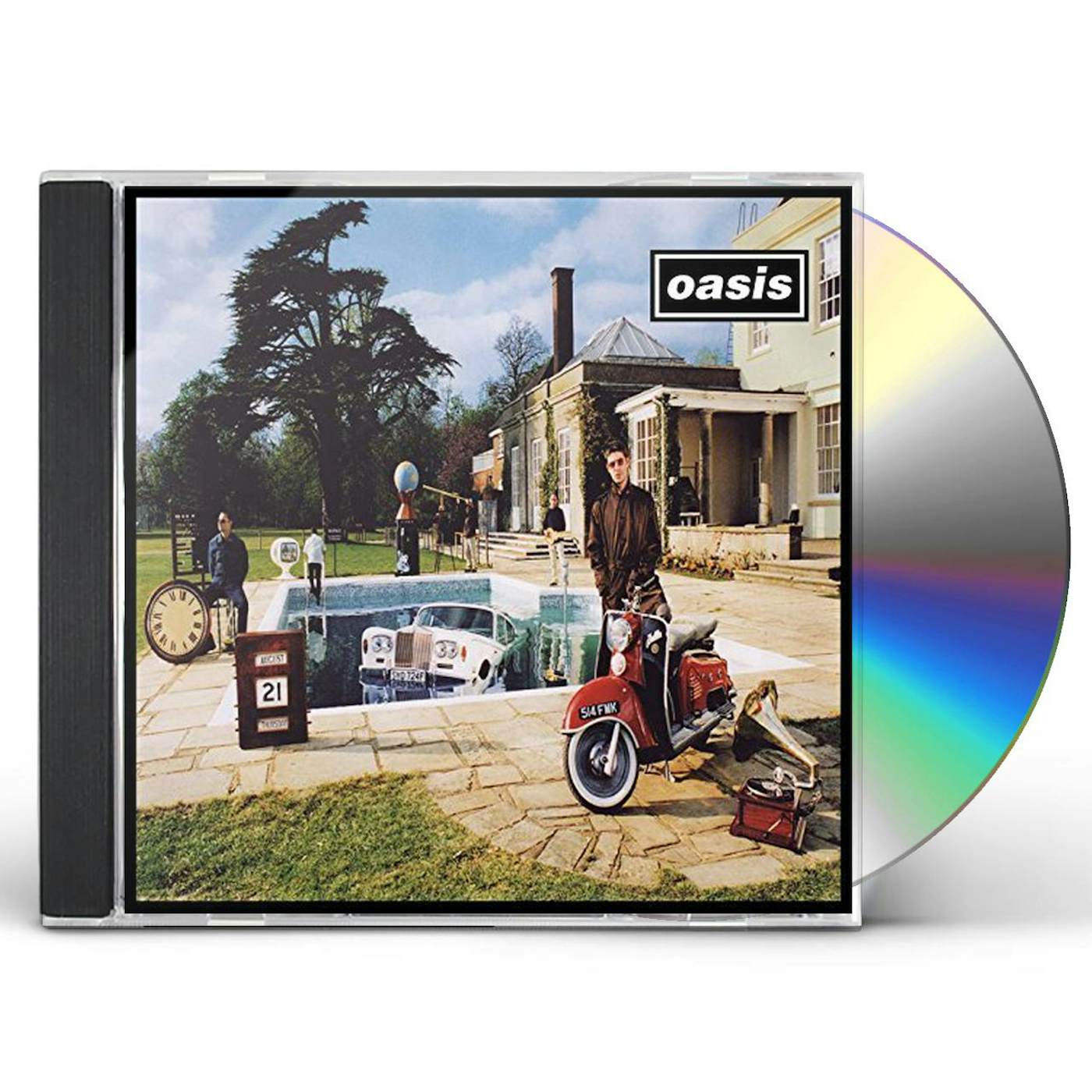 Oasis BE HERE NOW CD