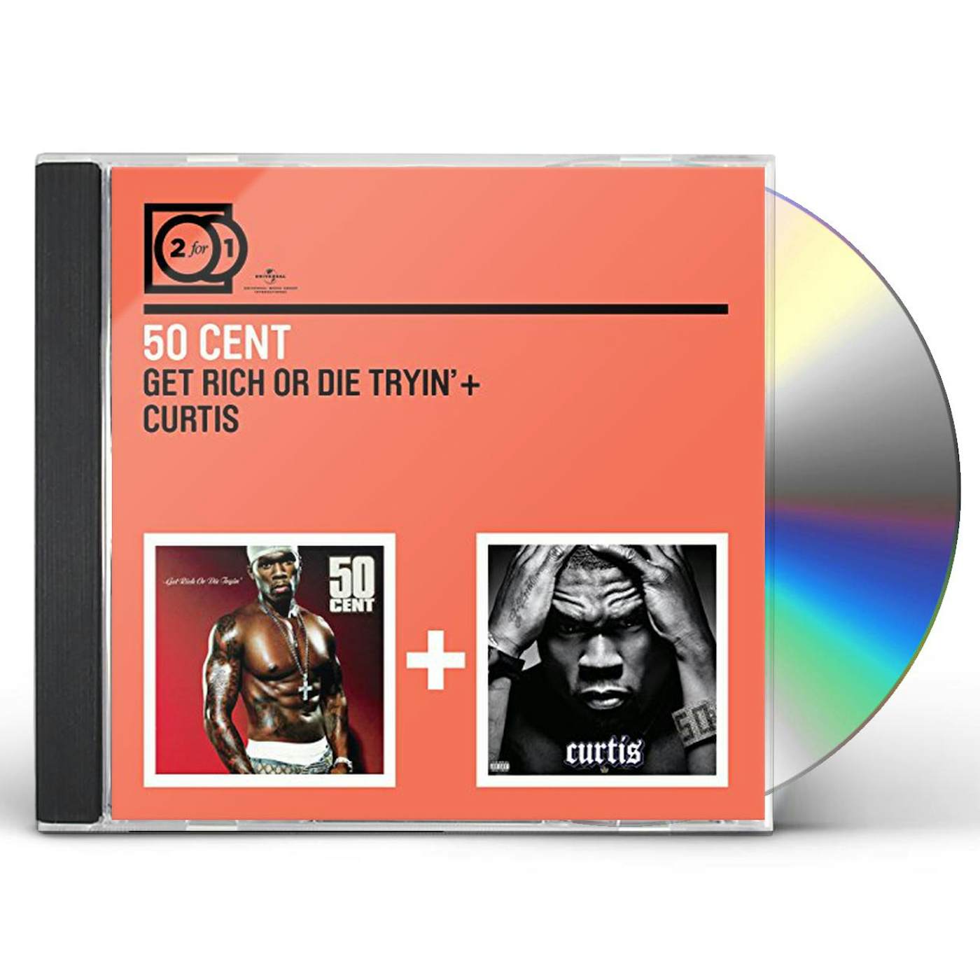 50 Cent - Curtis (Edited) CD (with Exclusive BET DVD) 