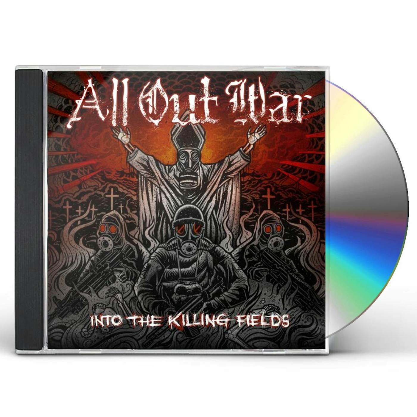 All Out War INTO THE KILLING FIELDS CD