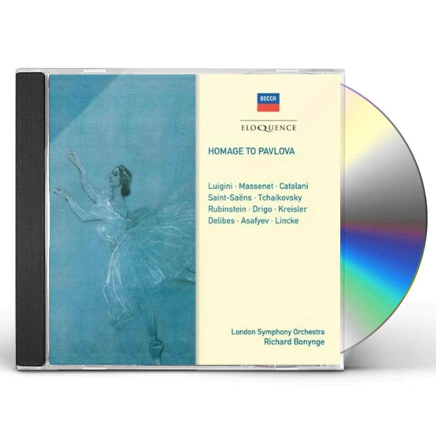 Richard Bonynge HOMAGE TO PAVLOVA CD