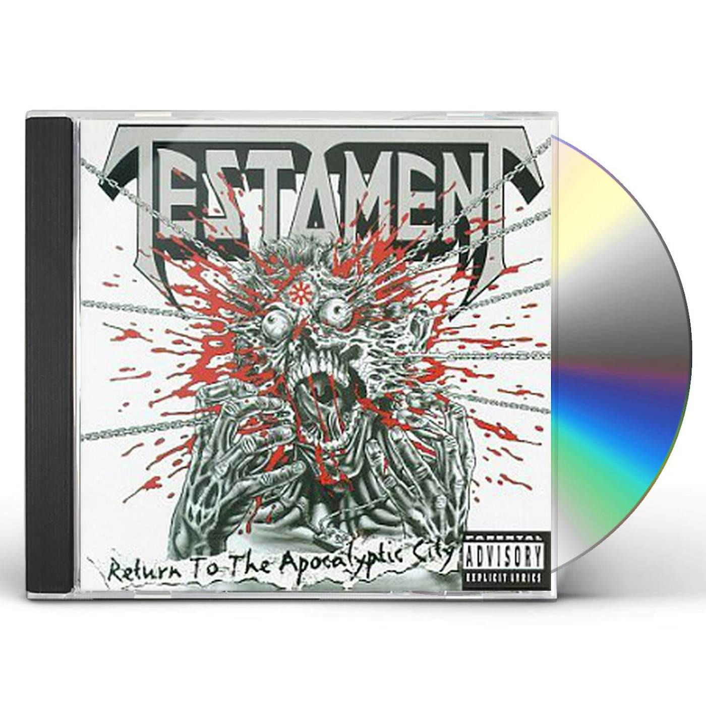 Testament RETURN TO THE APOCALYPTIC CITY CD