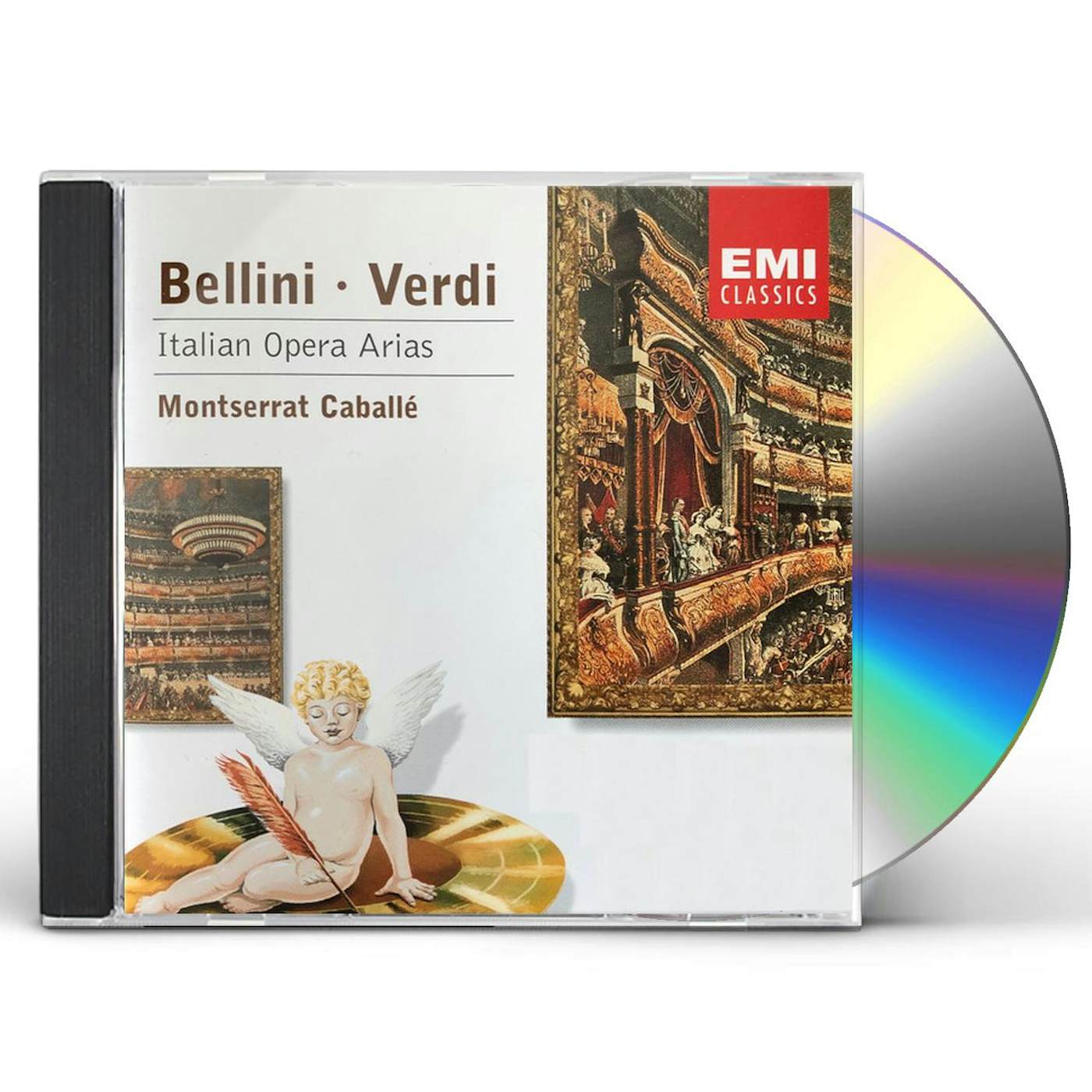 Montserrat Caballé MONSERAT CABALLE SINGS BELLINI & VERDI ARIAS CD