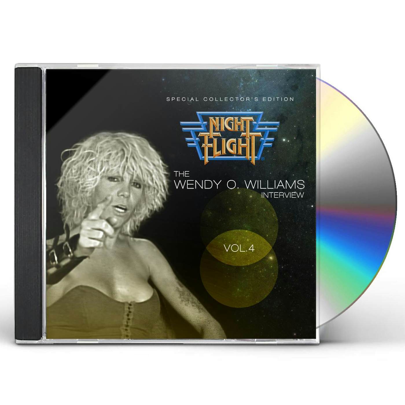 Wendy O. Williams NIGHT FLIGHT INTERVIEW CD