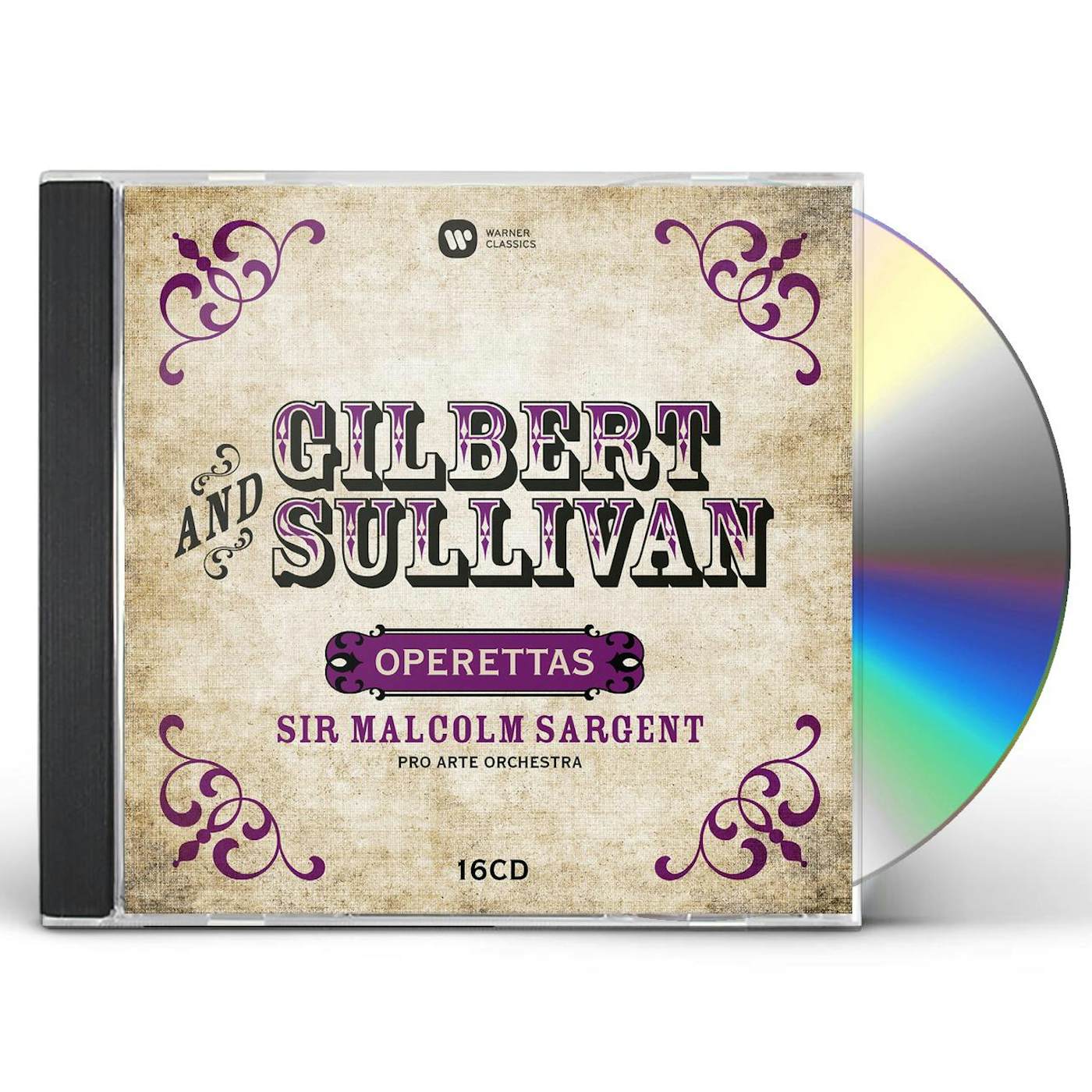 Malcolm Sargent GILBERT & SULLIVAN: OPERETTAS CD