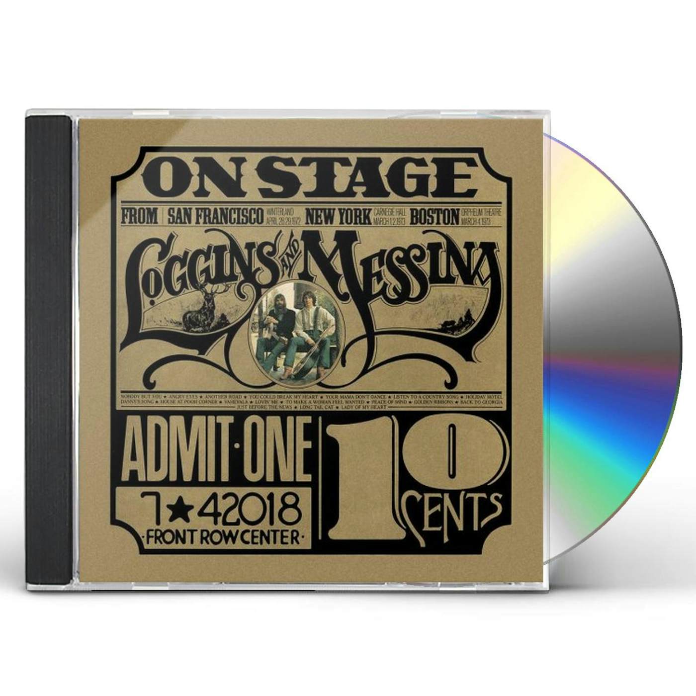 Loggins & Messina ON STAGE CD