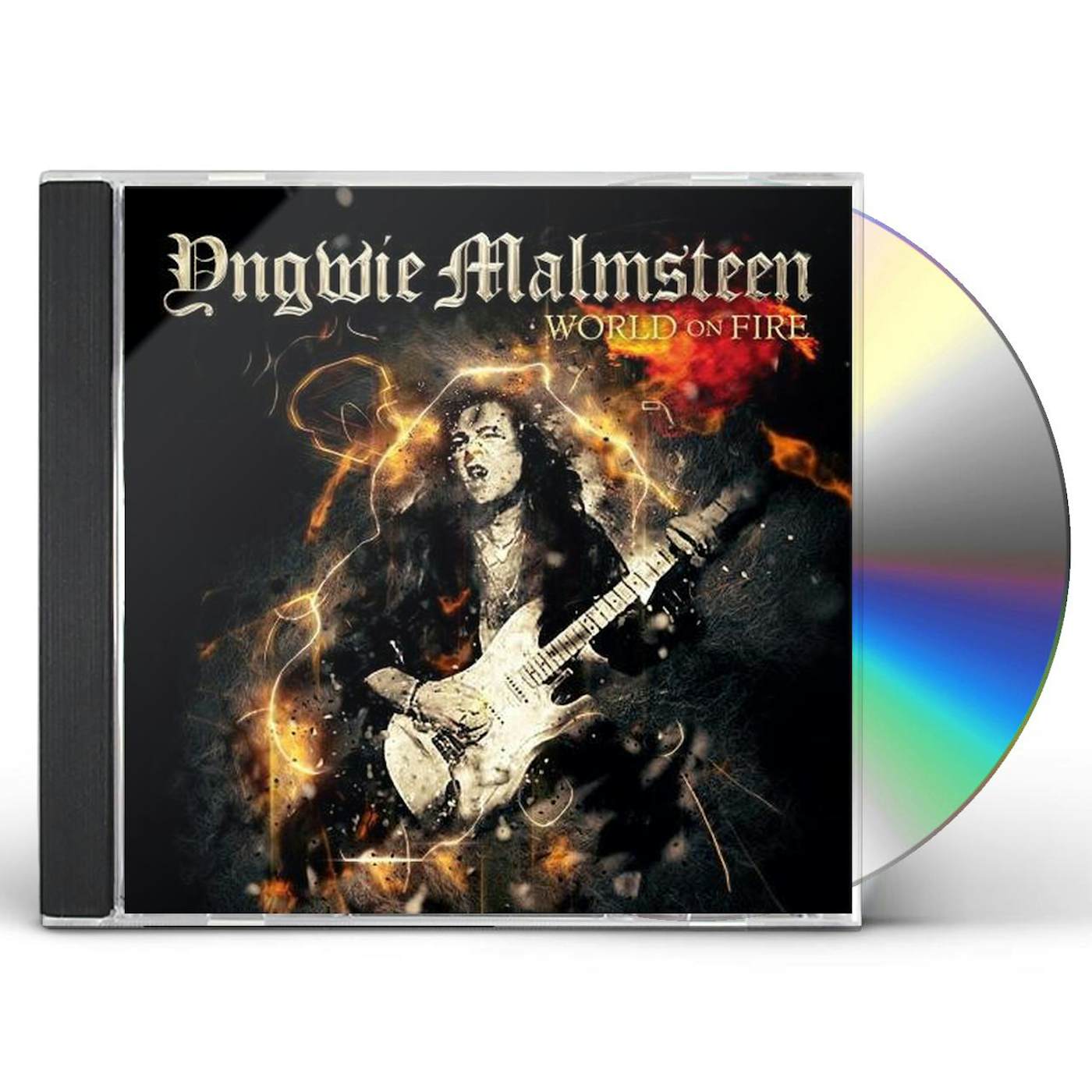 Yngwie Malmsteen WORLD ON FIRE CD