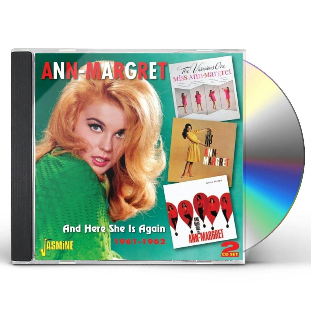 Ann-Margret AND HERE SHE IS AGAIN 1961-1962 CD