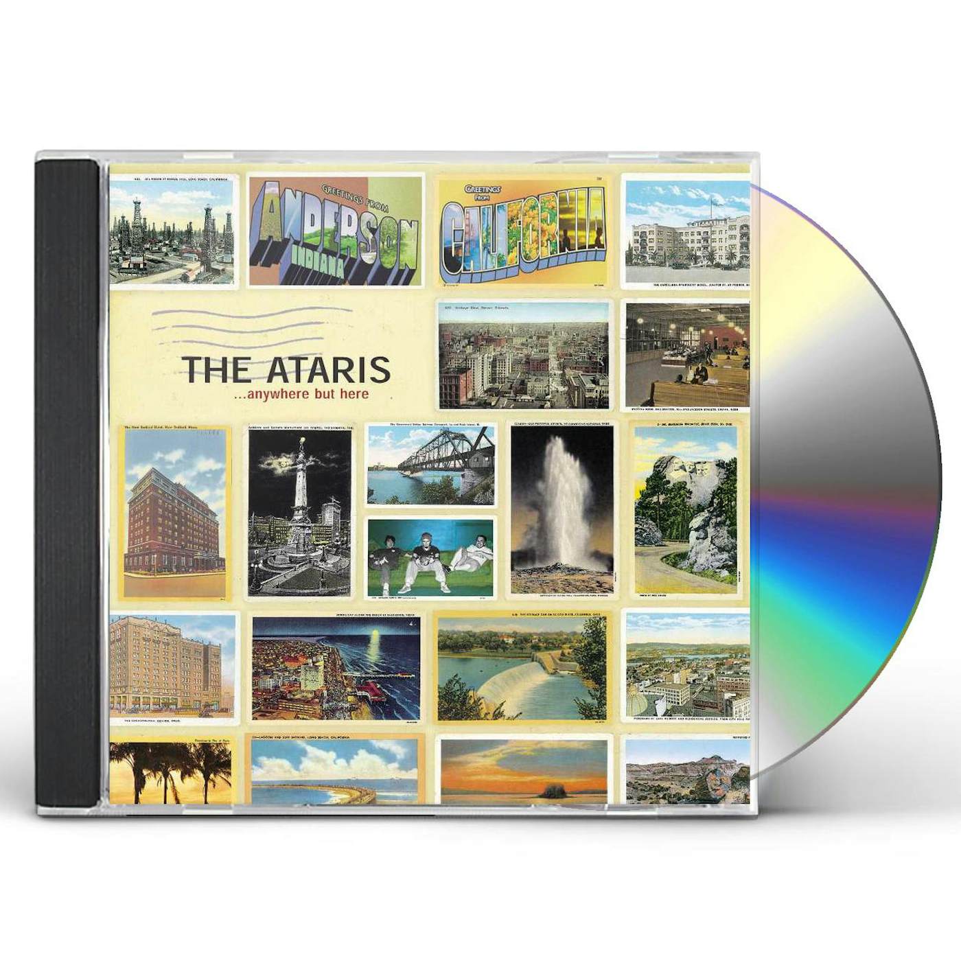 The Ataris ANYWHERE BUT HERE CD