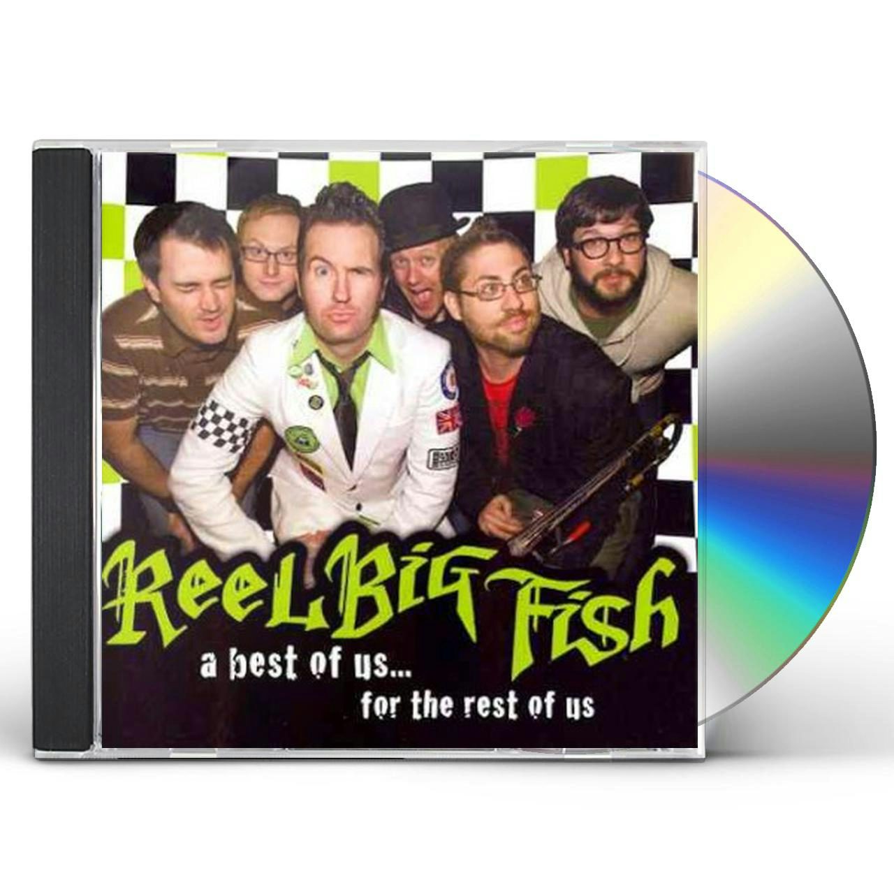 REEL BIG FISH - Candy Coated Fury Vinyl LP - Clear w/ Multicolor Splt /400  - NEW 海外 即決