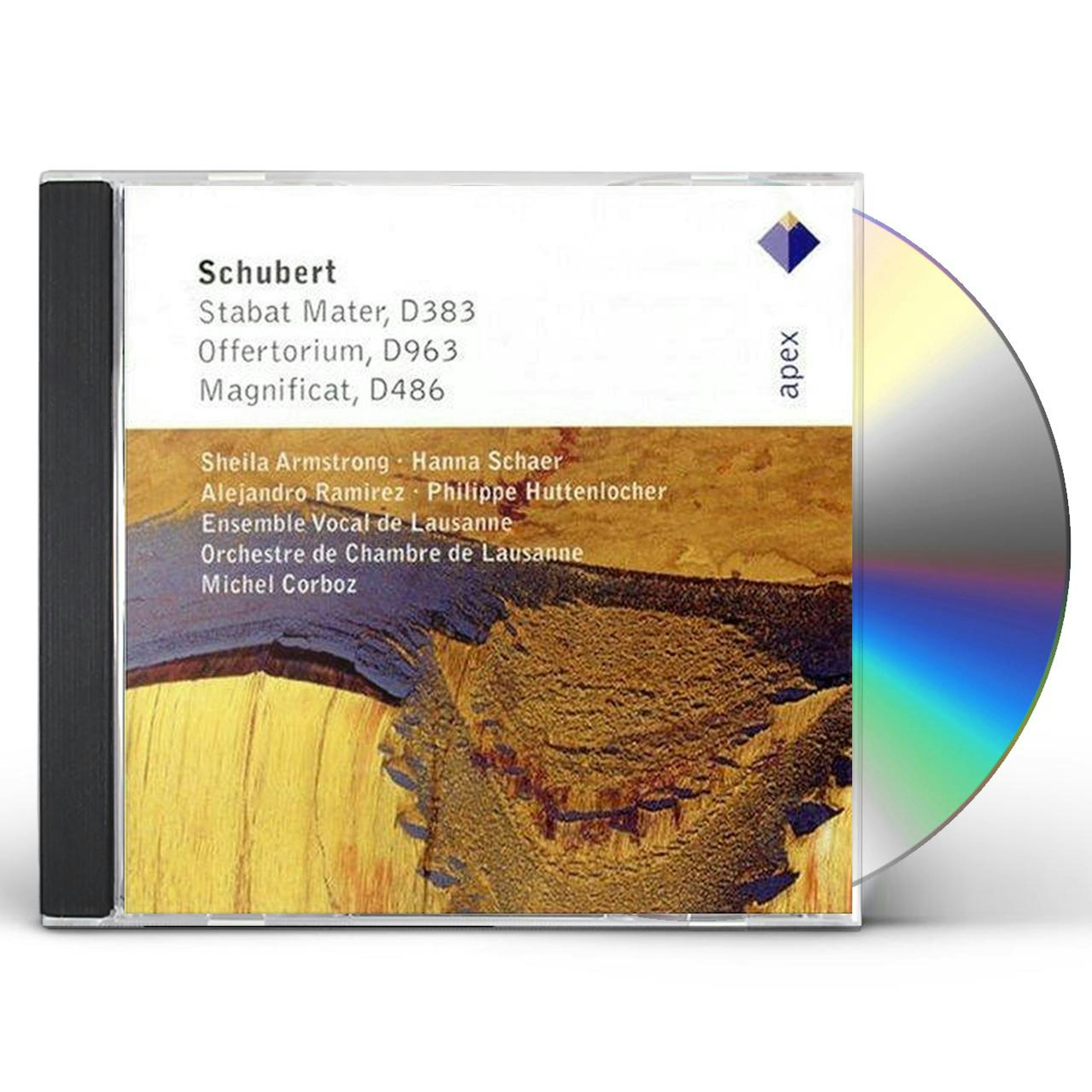 een vuurtje stoken microscopisch Raadplegen F. Schubert STABAT MATER OFFERTORIUM CD
