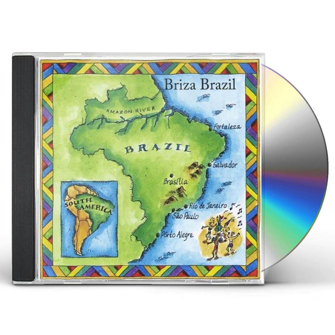 Jeff Jones BRIZA BRAZIL CD