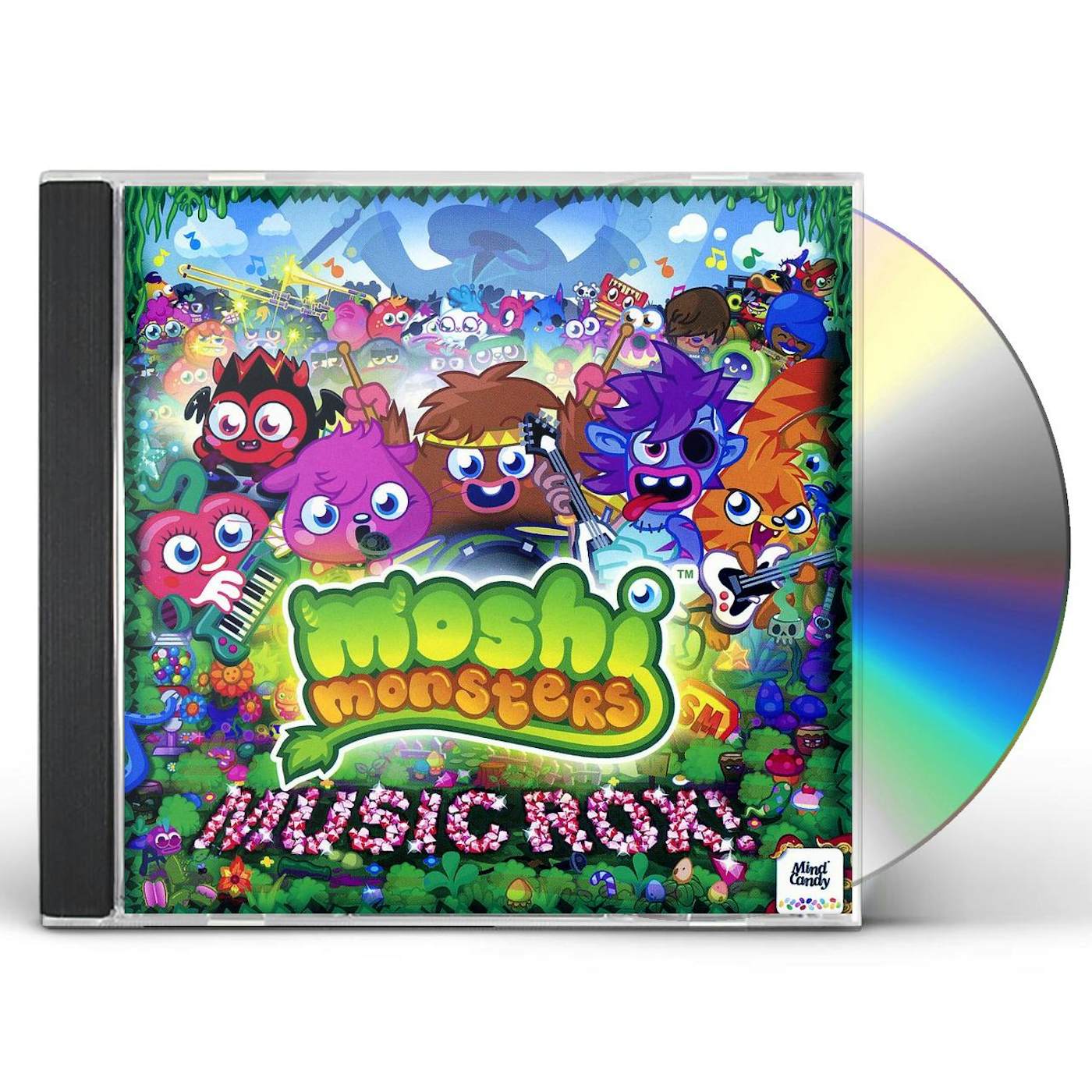 Moshi Monsters MUSIC ROX CD