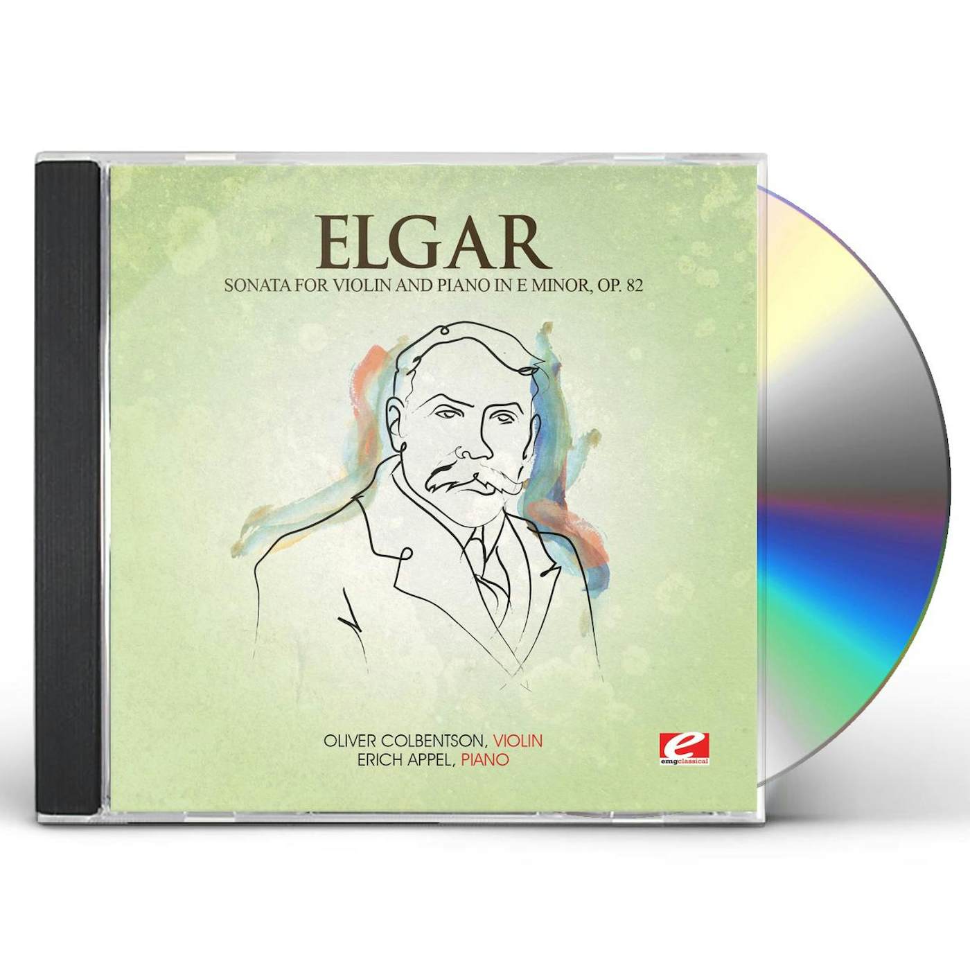 Elgar SONATA VIOL & PIANO E MIN 82 CD