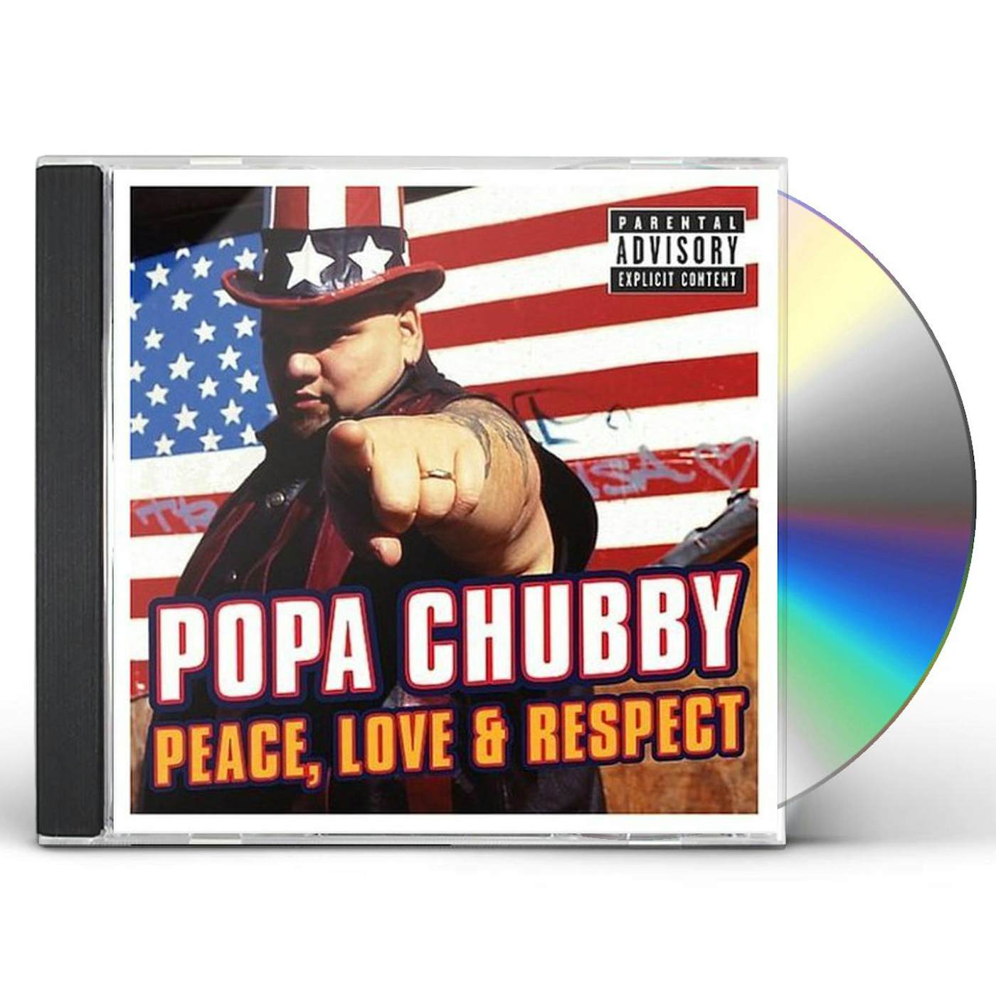 Popa Chubby PEACE LOVE & RESPECT CD