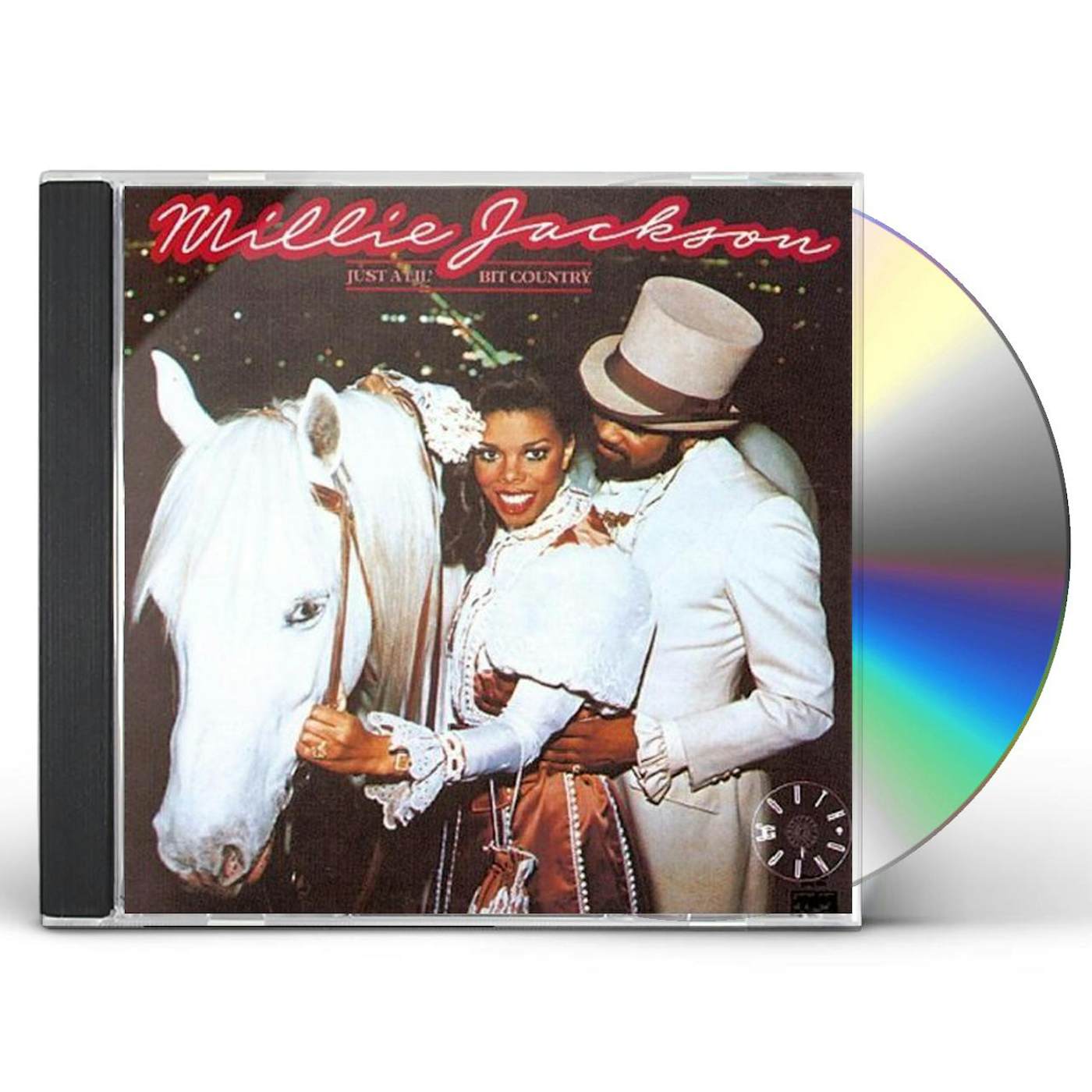 Millie Jackson JUST A LIL BIT COUNTRY CD