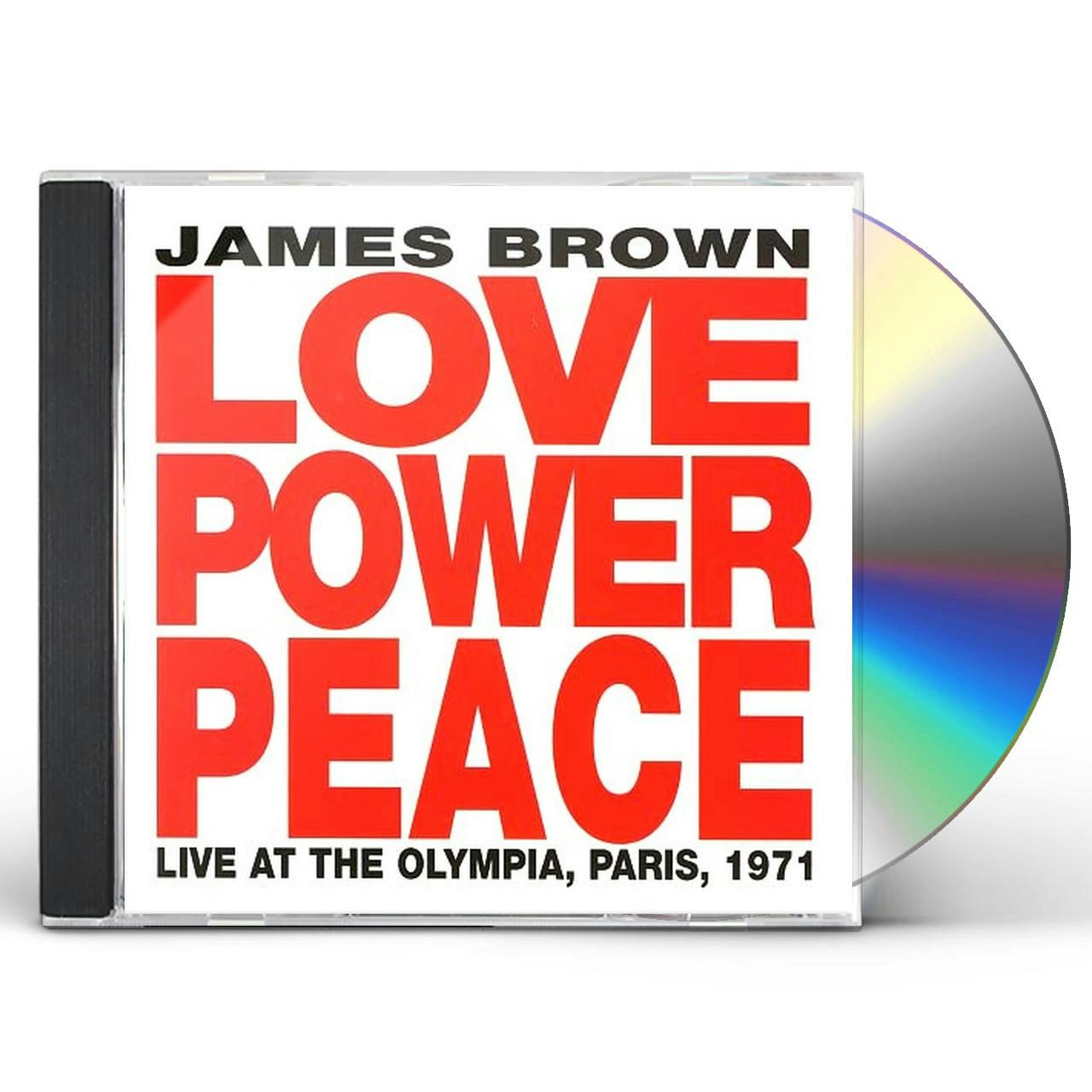 JAMES BROWN／LOVE POWER PEACE Live 【SALE／87%OFF】 - 洋楽