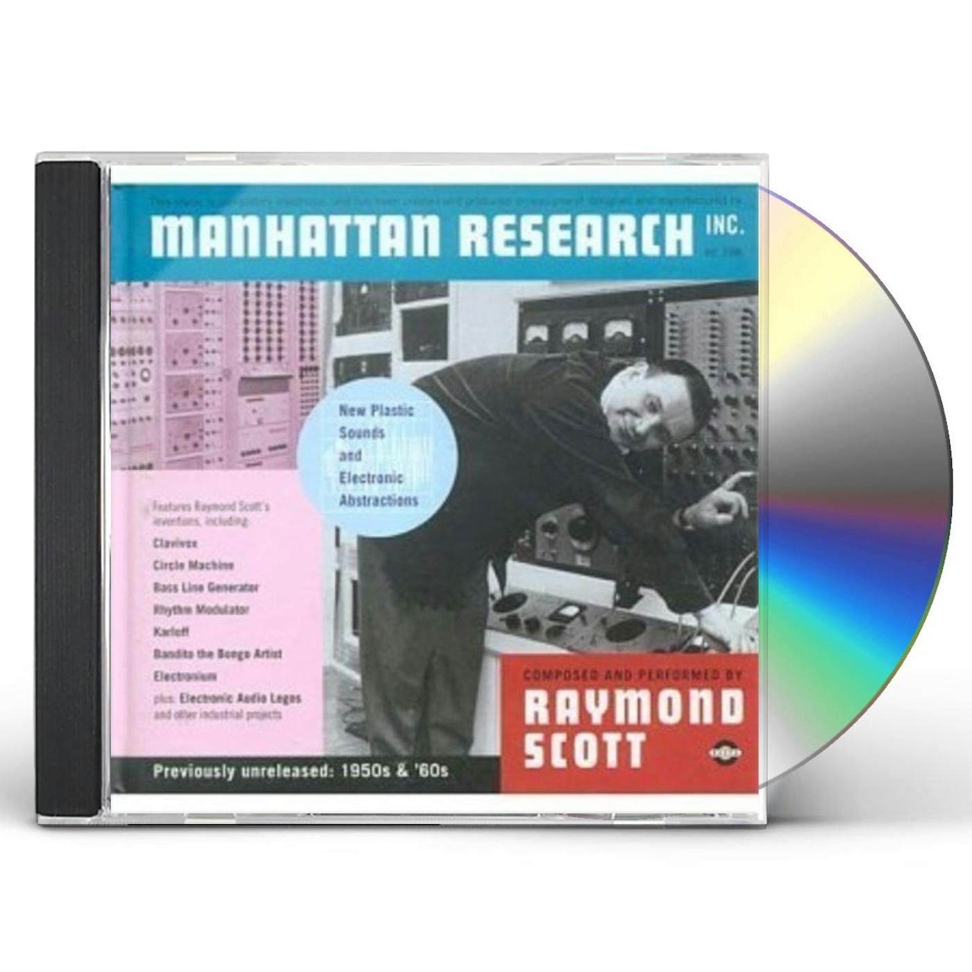 Raymond Scott Manhattan Research CD