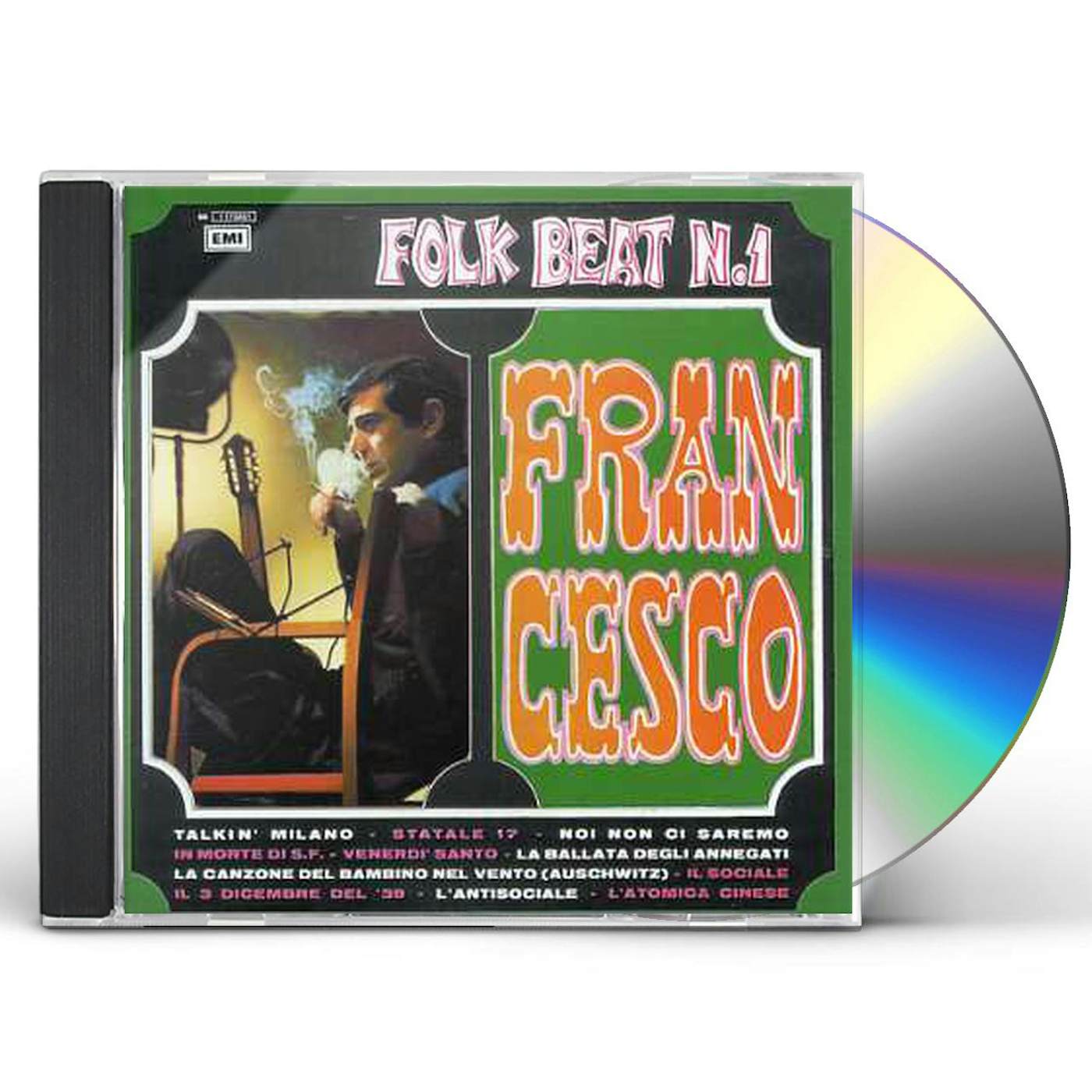 Francesco Guccini FOLK BEAT 1 CD