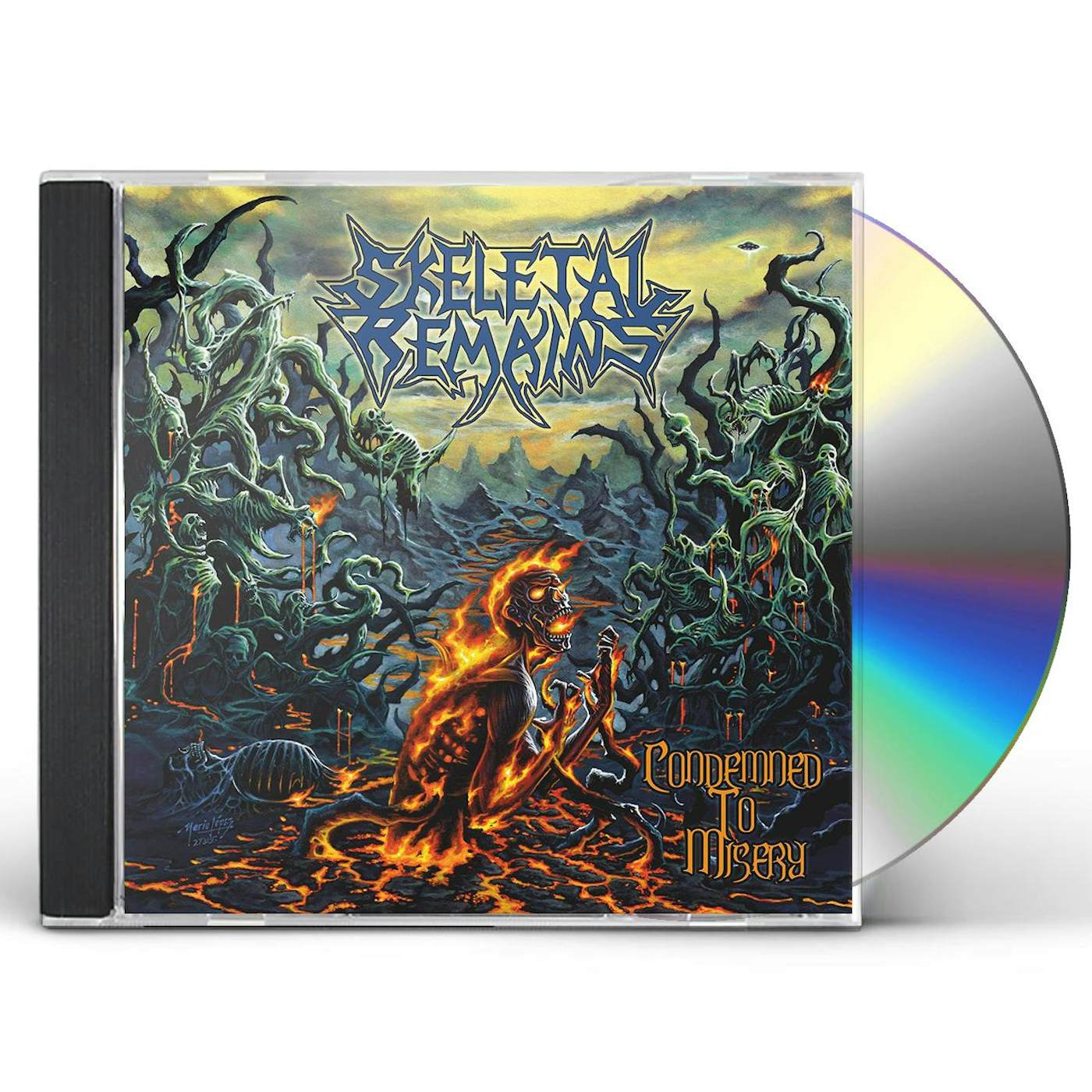 Skeletal Remains CONDEMNED TO MISERY (RE-ISSUE/BONUS 2021) CD