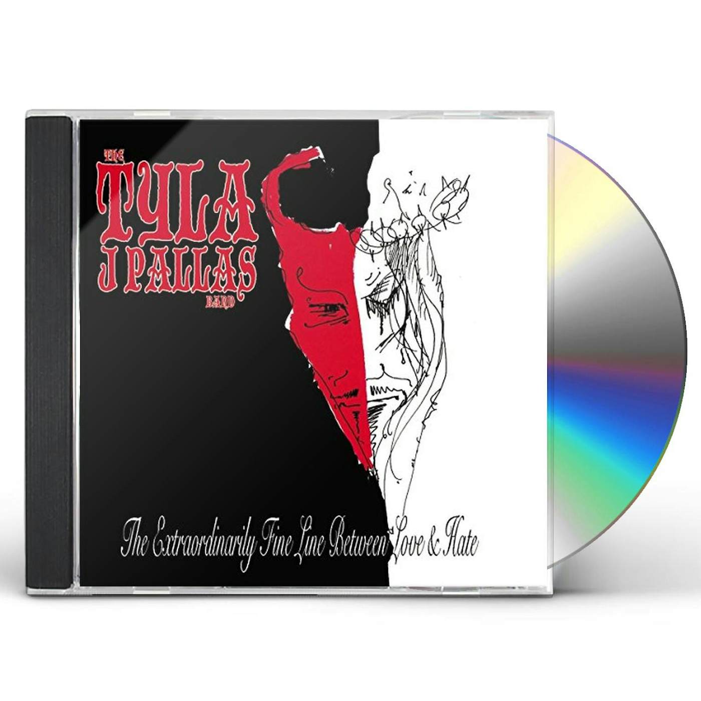 Tyla J. Pallas EXTRAORDINARILY FINE LINE BETWEEN LOVE & HATE CD